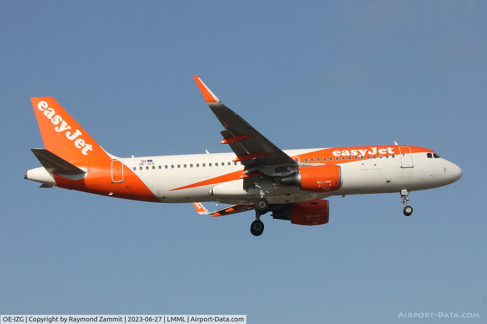 OE-IZG, 2015 Airbus A320-214 C/N 6856, A320 OE-IZG Easyjet Europe