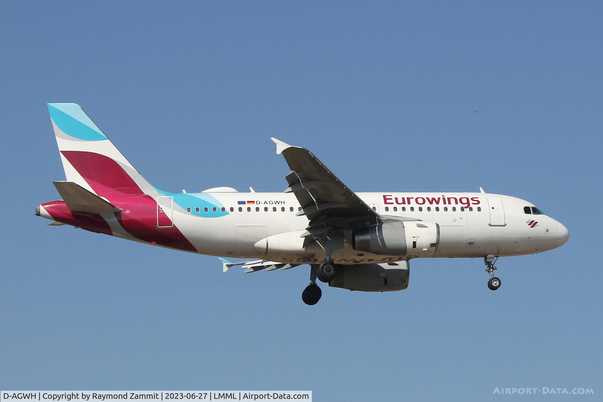 D-AGWH, 2007 Airbus A319-132 C/N 3352, A319 D-AGWH EuroWings