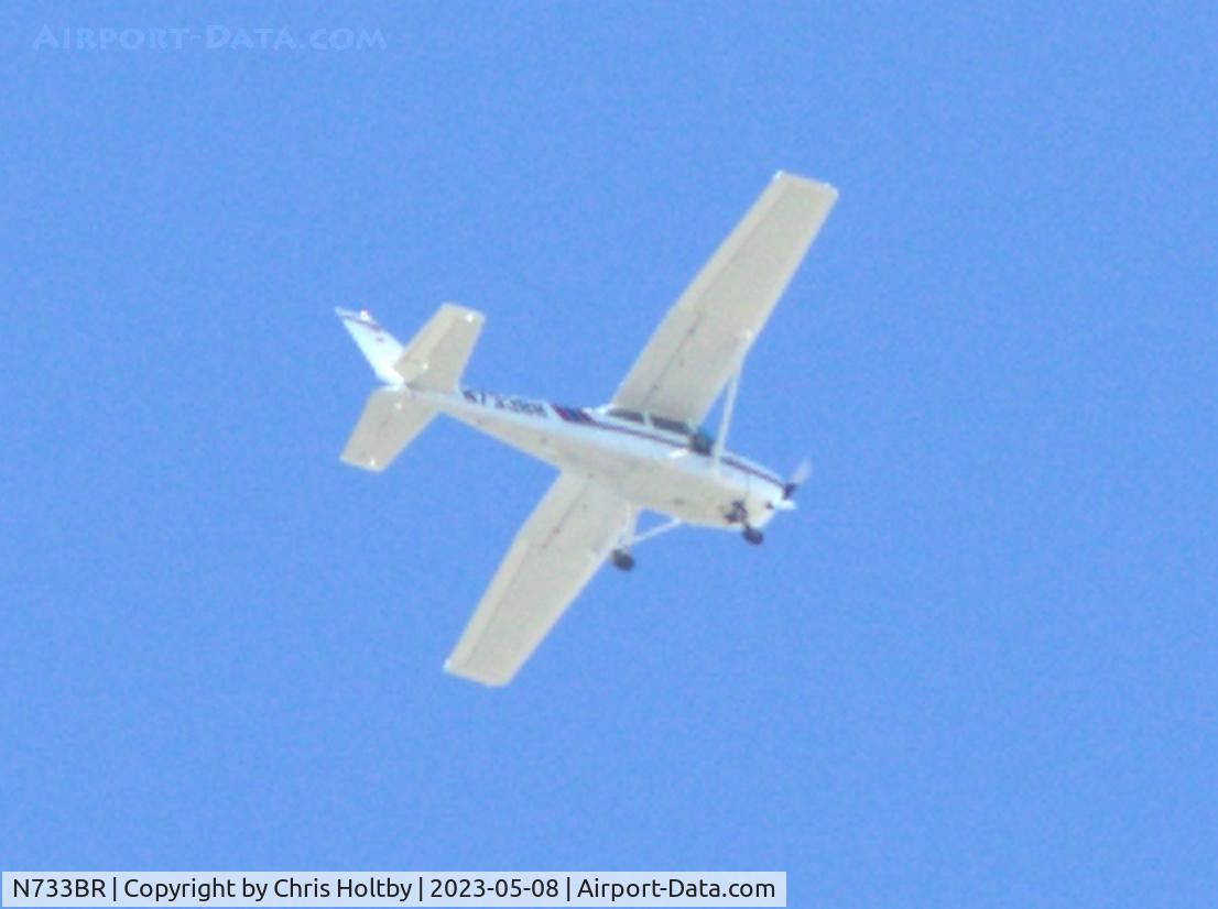 N733BR, 1976 Cessna 172N C/N 17268172, Over Green Valley, Arizona