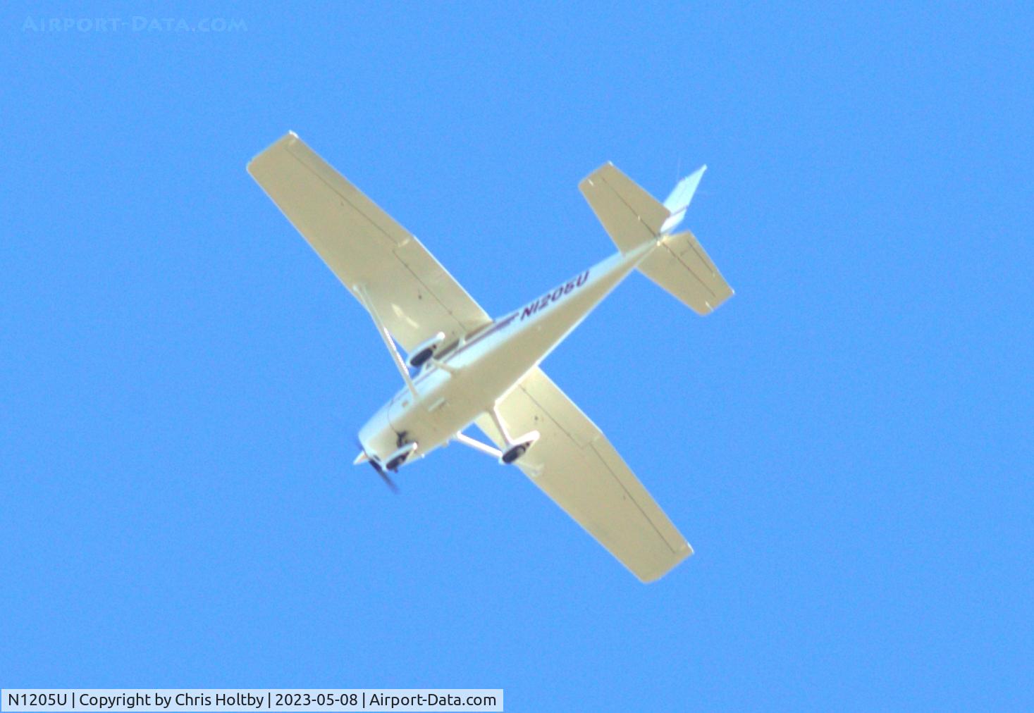N1205U, 1976 Cessna 172M C/N 17266904, Over Green Valley, Arizona