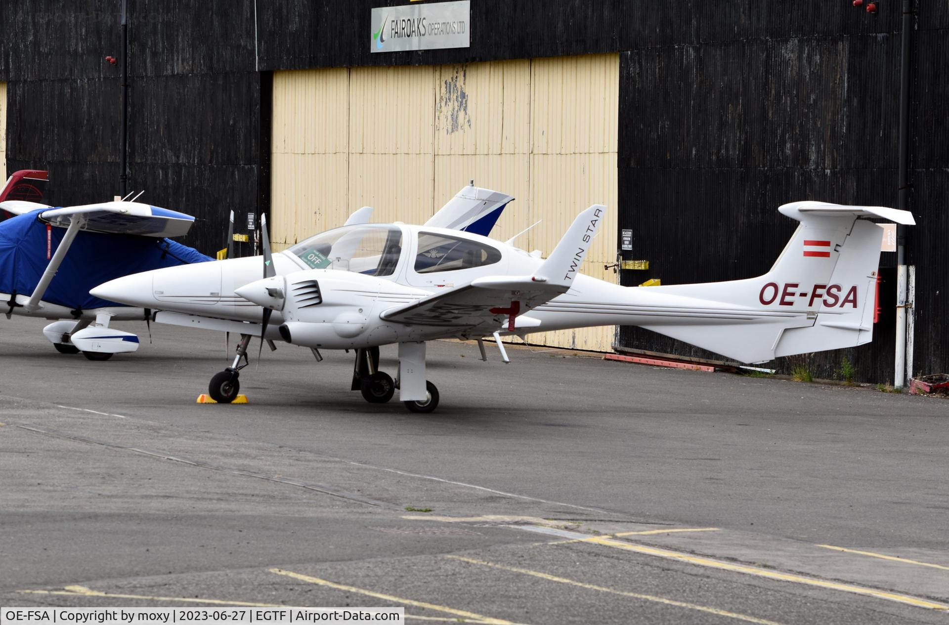 OE-FSA, Diamond DA-42MPP Twin Star C/N 42.292, Diamond DA-42MPP at Fairoaks.