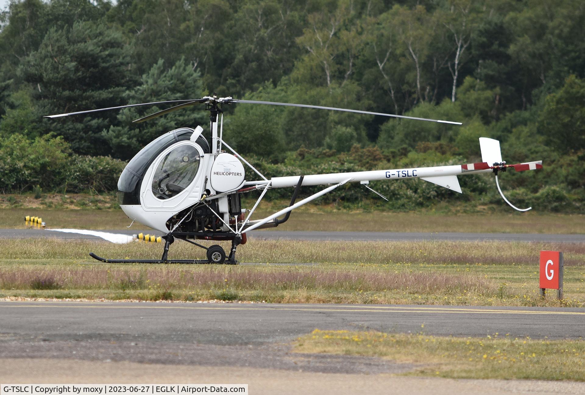 G-TSLC, 2006 Schweizer 269C-1 C/N 0246, Schweizer 269C-1 at Blackbushe.