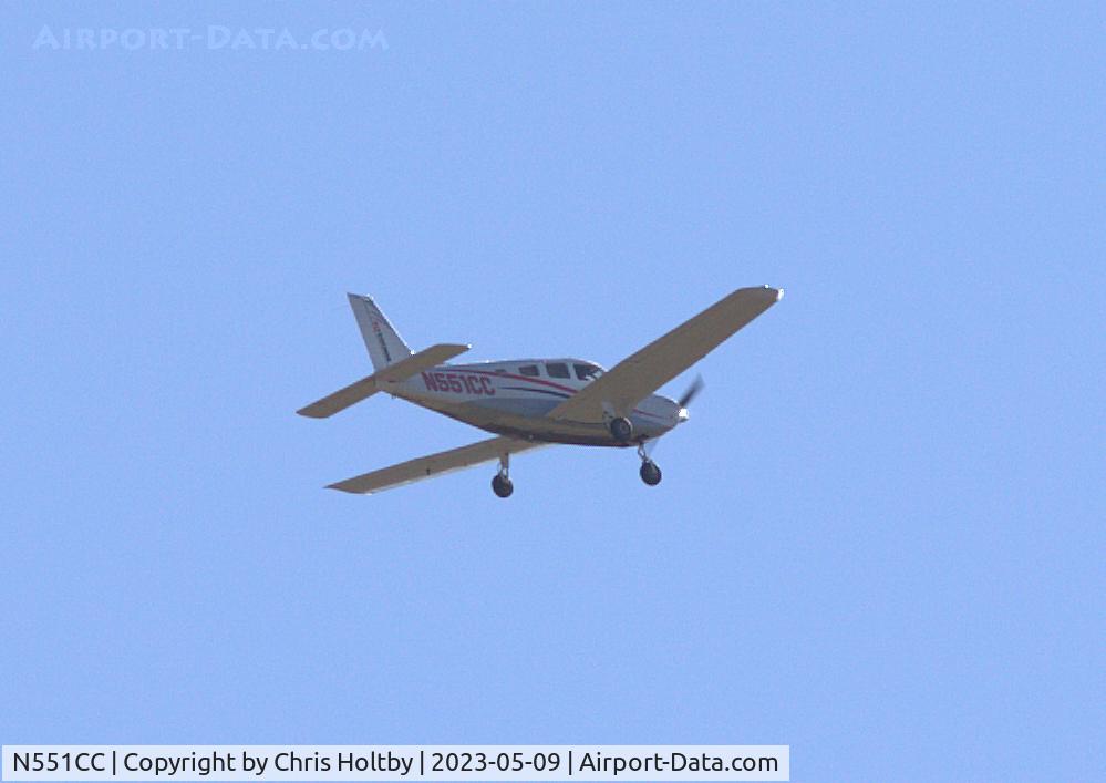 N551CC, 2021 Piper PA-28-181 Cherokee C/N 2881513, Over Green Valley, Arizona