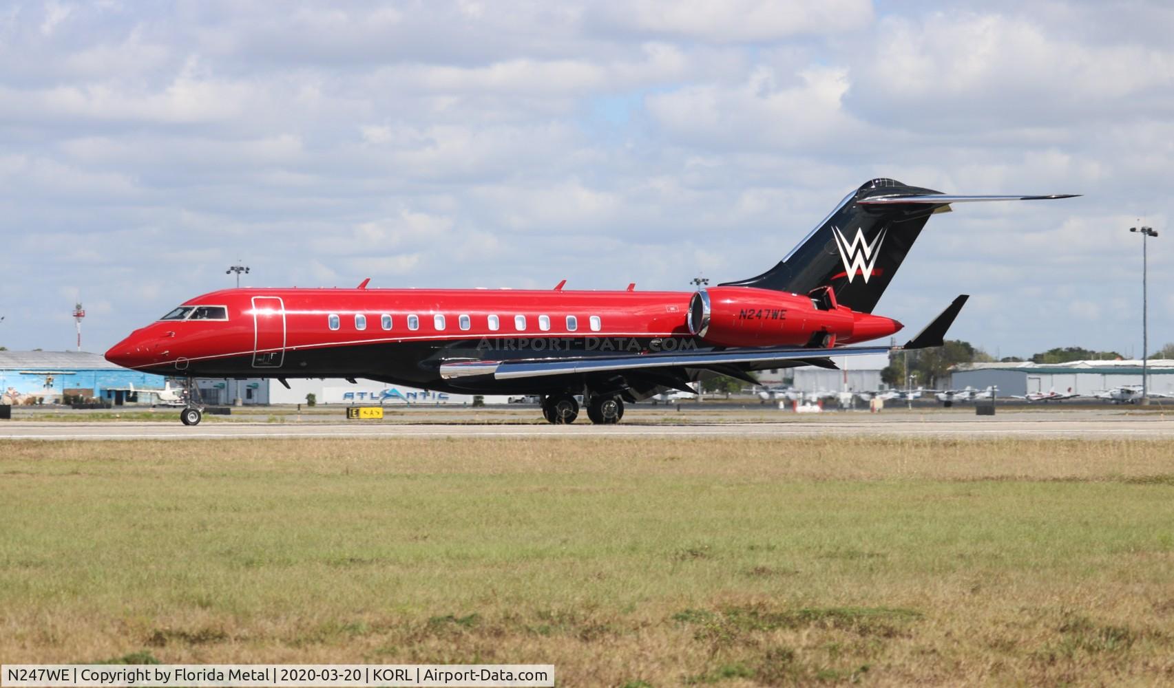 N247WE, 2007 Bombardier BD-700-1A11 Global 5000 C/N 9245, Global 5000 zx