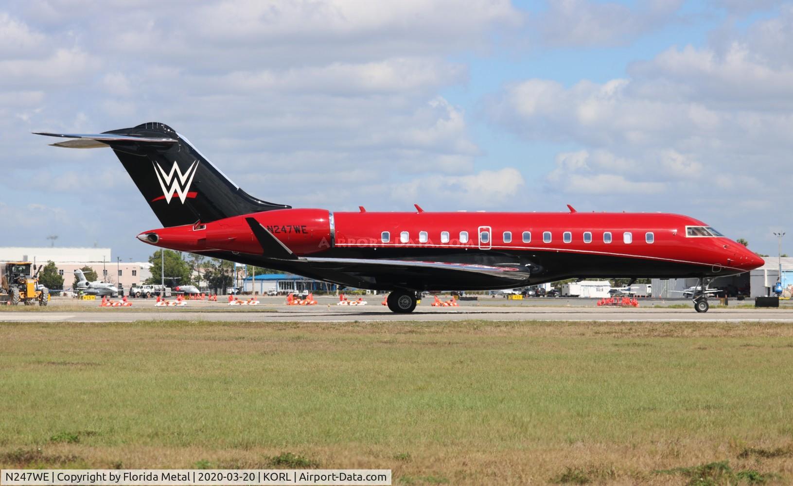 N247WE, 2007 Bombardier BD-700-1A11 Global 5000 C/N 9245, Global 5000 zx