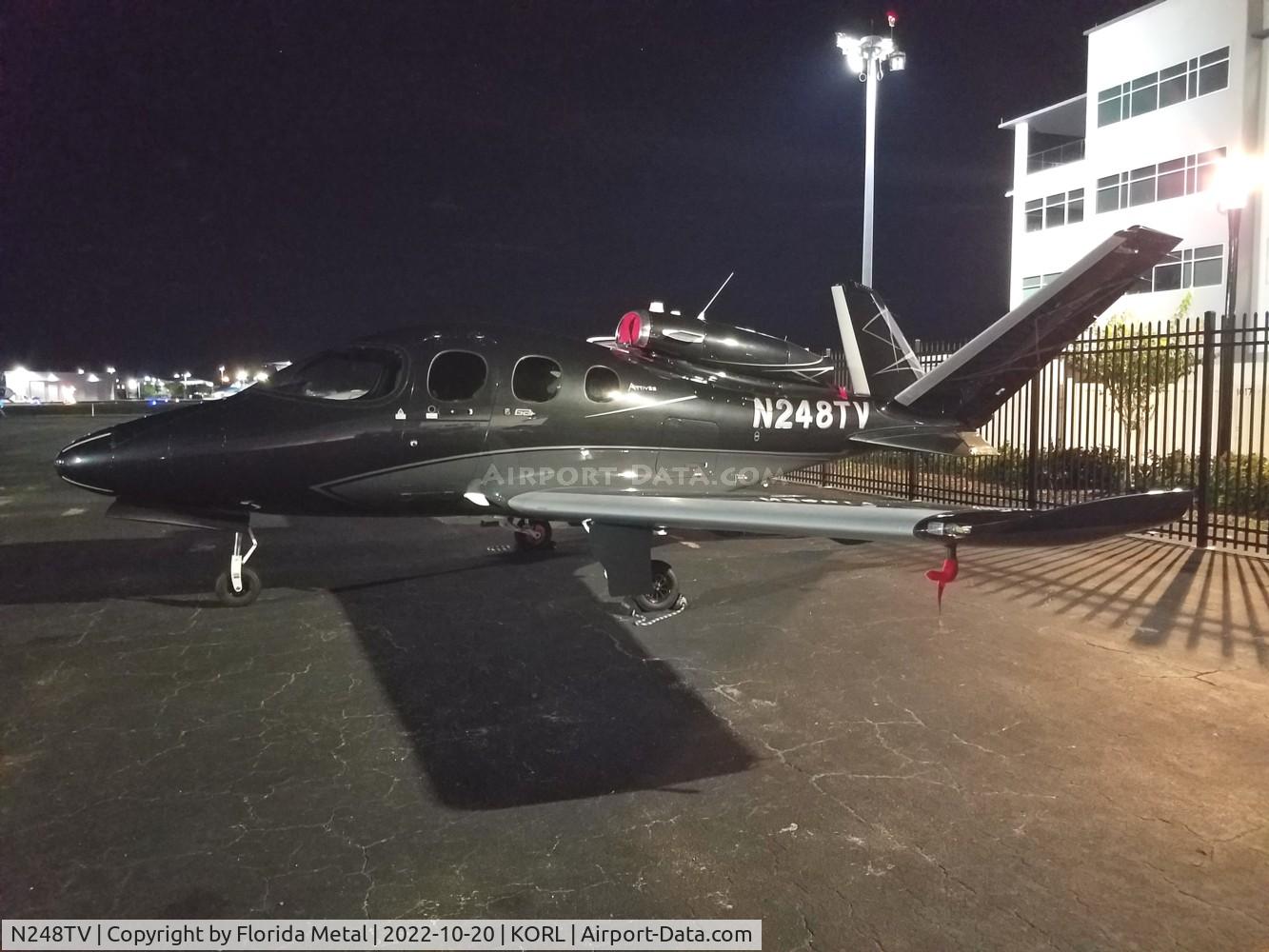 N248TV, 2022 Cirrus SF50 Vision C/N 0364, SF50 zx