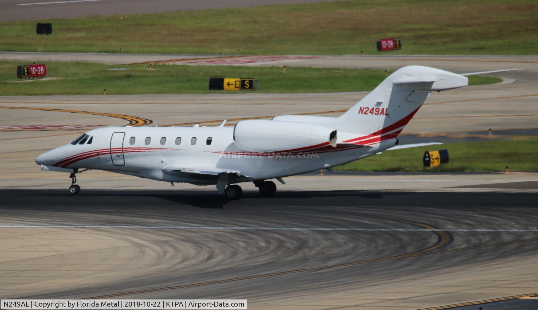 N249AL, 2005 Cessna 750 Citation X C/N 750-0249, C750 zx TPA