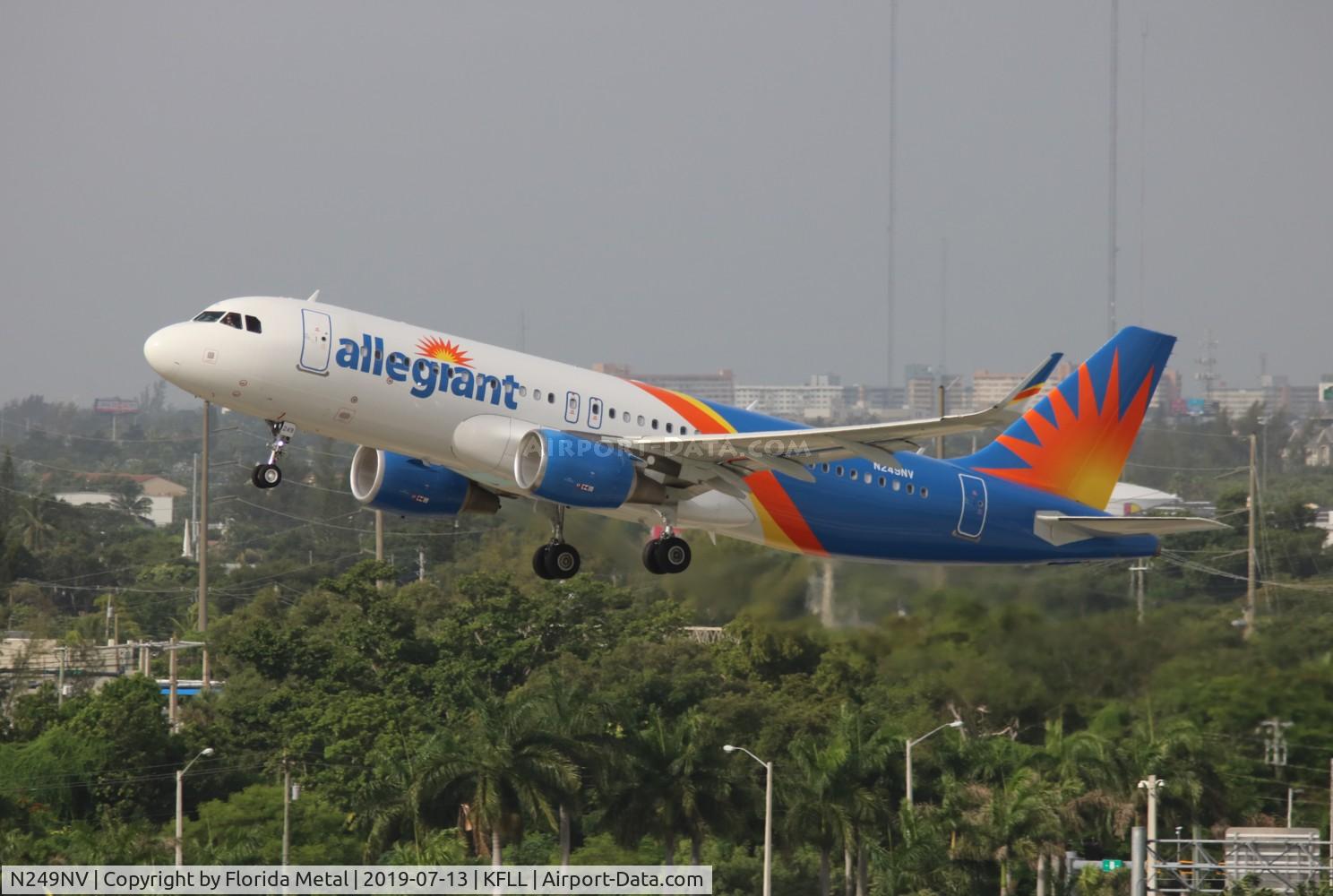 N249NV, 2017 Airbus A320-214 C/N 7766, AAY A320 zx FLL 10R