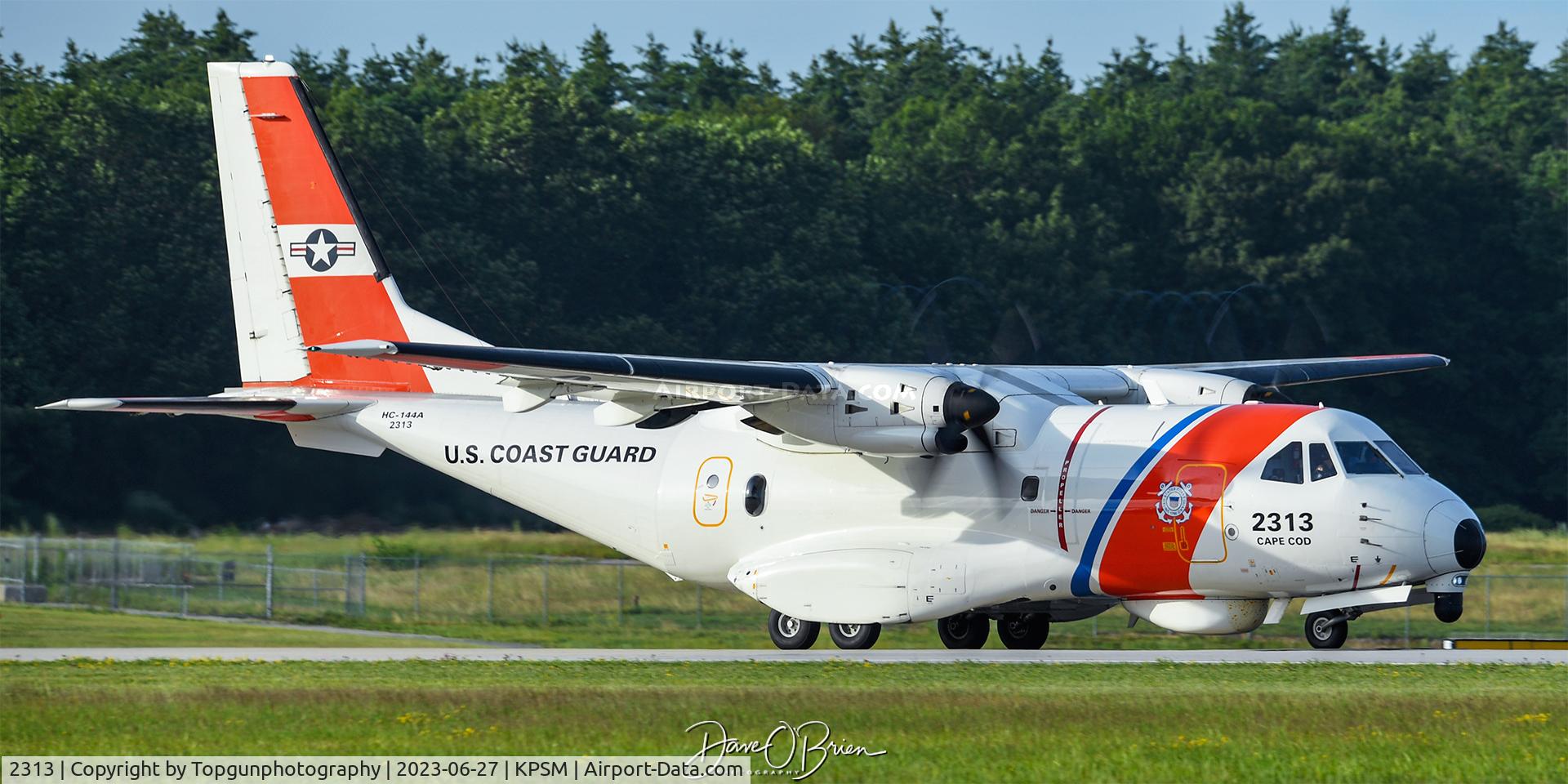 2313, 2012 Airtech HC-144A Ocean Sentry (CN-235M-300) C/N C202, Cape Cod Ocean Sentry getting some training done at KPSM