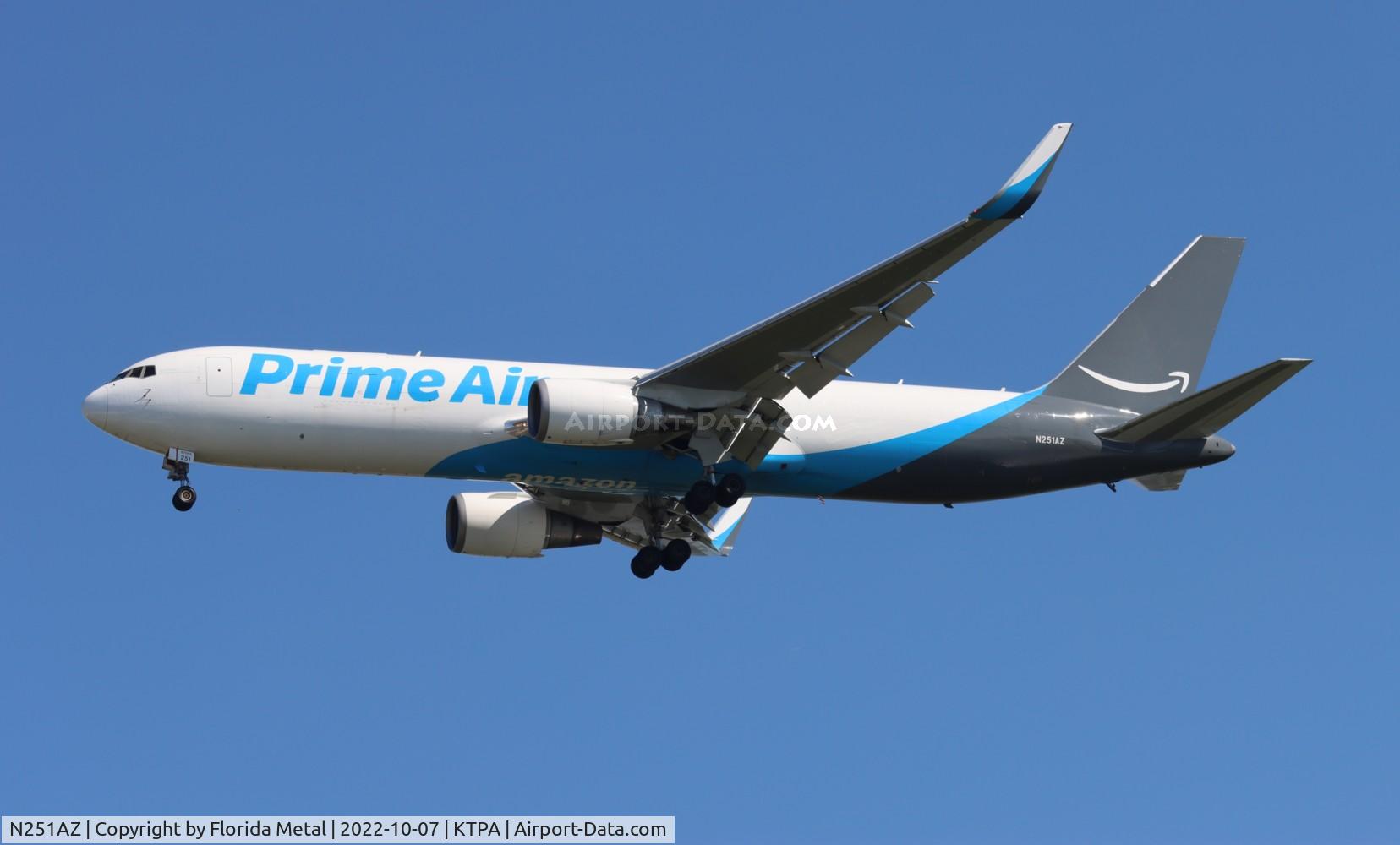 N251AZ, 1999 Boeing 767-323/ER C/N 29604, Amazon 767-300F zx TPA 1L