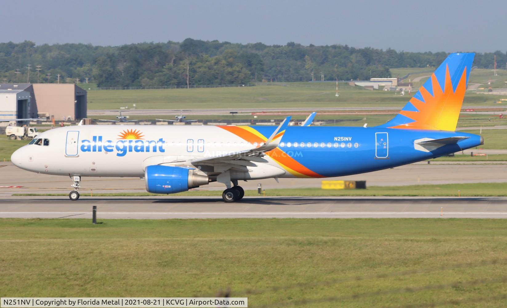 N251NV, 2017 Airbus A320-214 C/N 7838, AAY A320 zx CVG