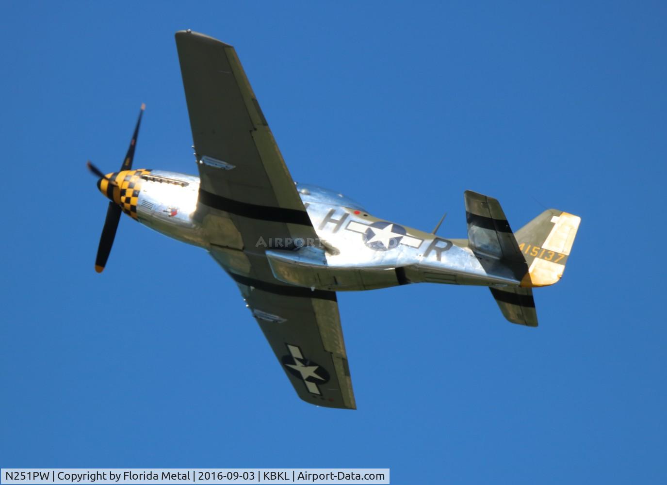 N251PW, 1944 North American P-51D Mustang C/N 122-31945, P-51D Baby Duck zx