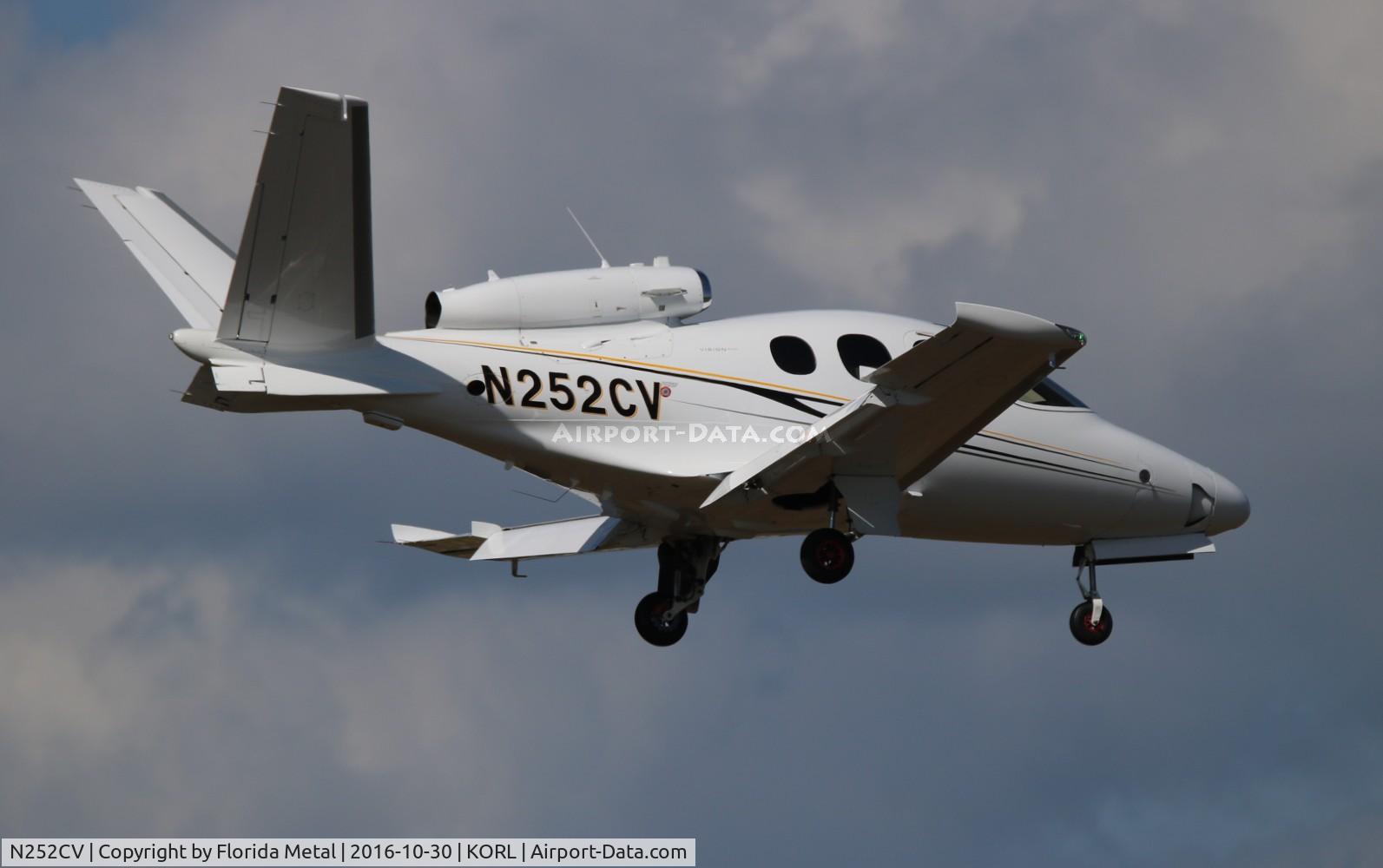 N252CV, 2014 Cirrus SF50 Vision C/N 0004, SF50 zx
