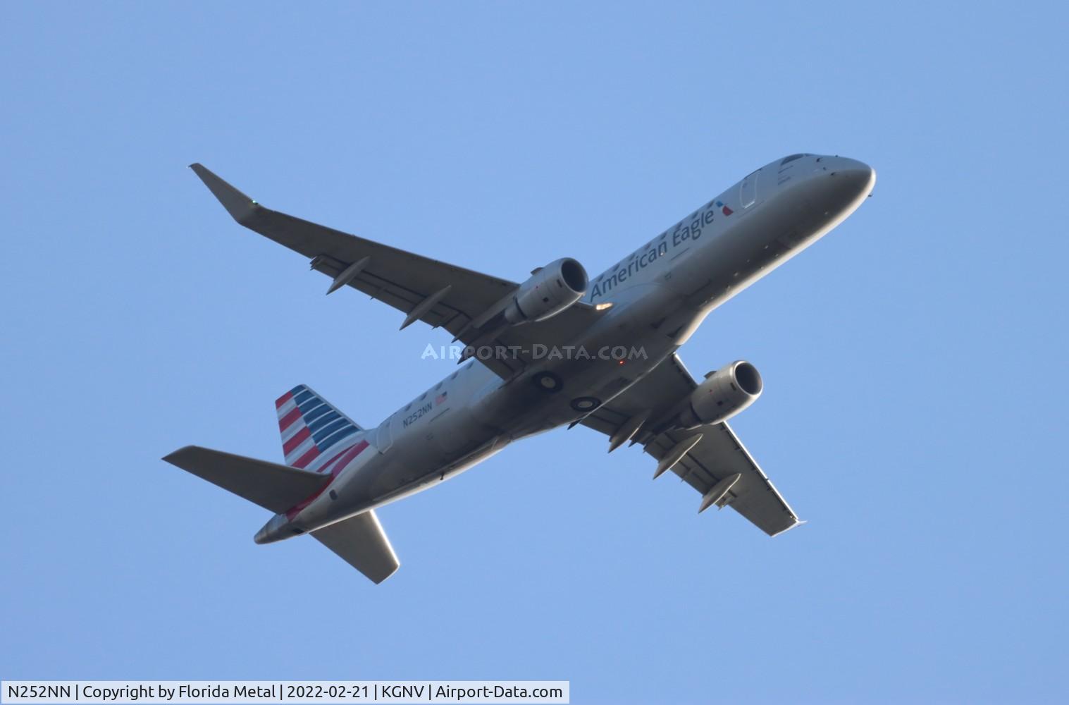 N252NN, 2017 Embraer 175LR (ERJ-170-200LR) C/N 17000642, Envoy/Eagle E175 zx in from MIA