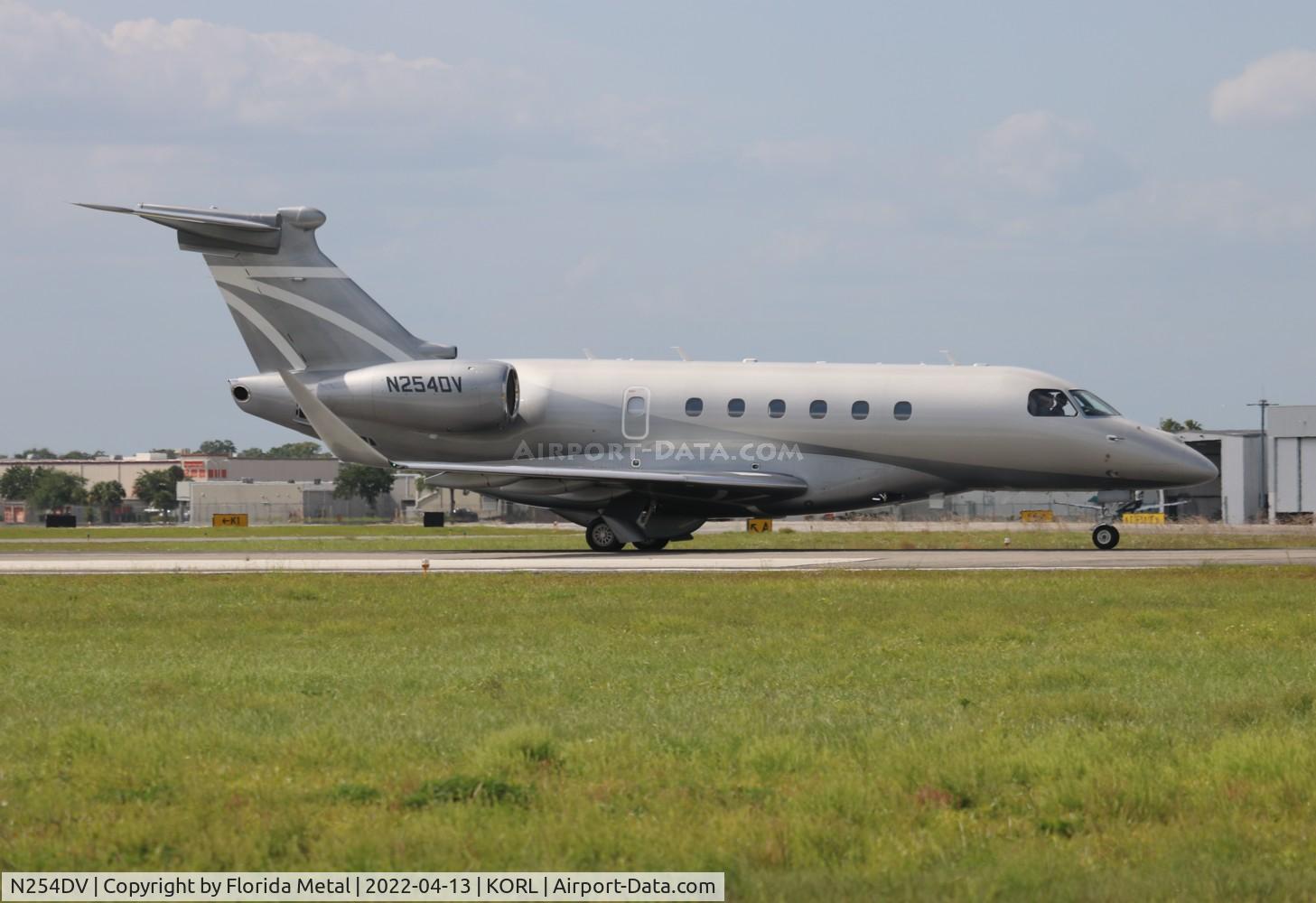 N254DV, 2021 Embraer EMB-550 (Praetor 600) C/N 55020146, Praetor 600 zx