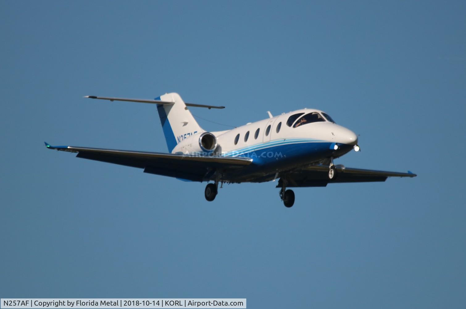 N257AF, 2007 Raytheon Beechjet 400A C/N RK-517, Nextent 400 zx