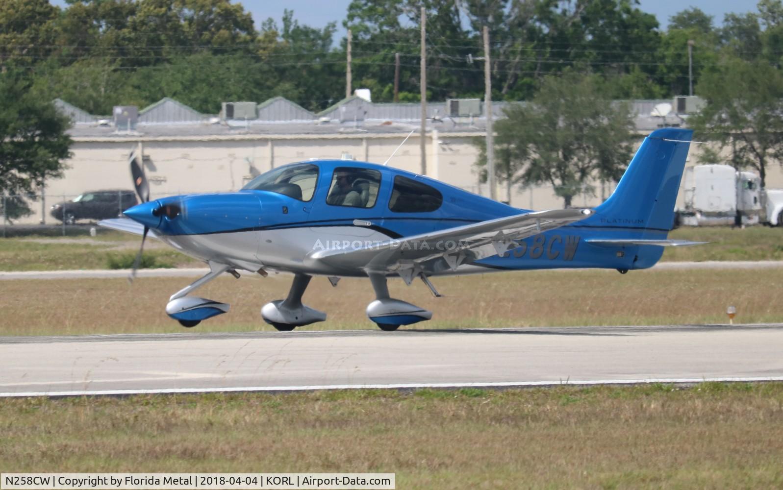N258CW, 2016 Cirrus SR22 C/N 4314, SR22 zx
