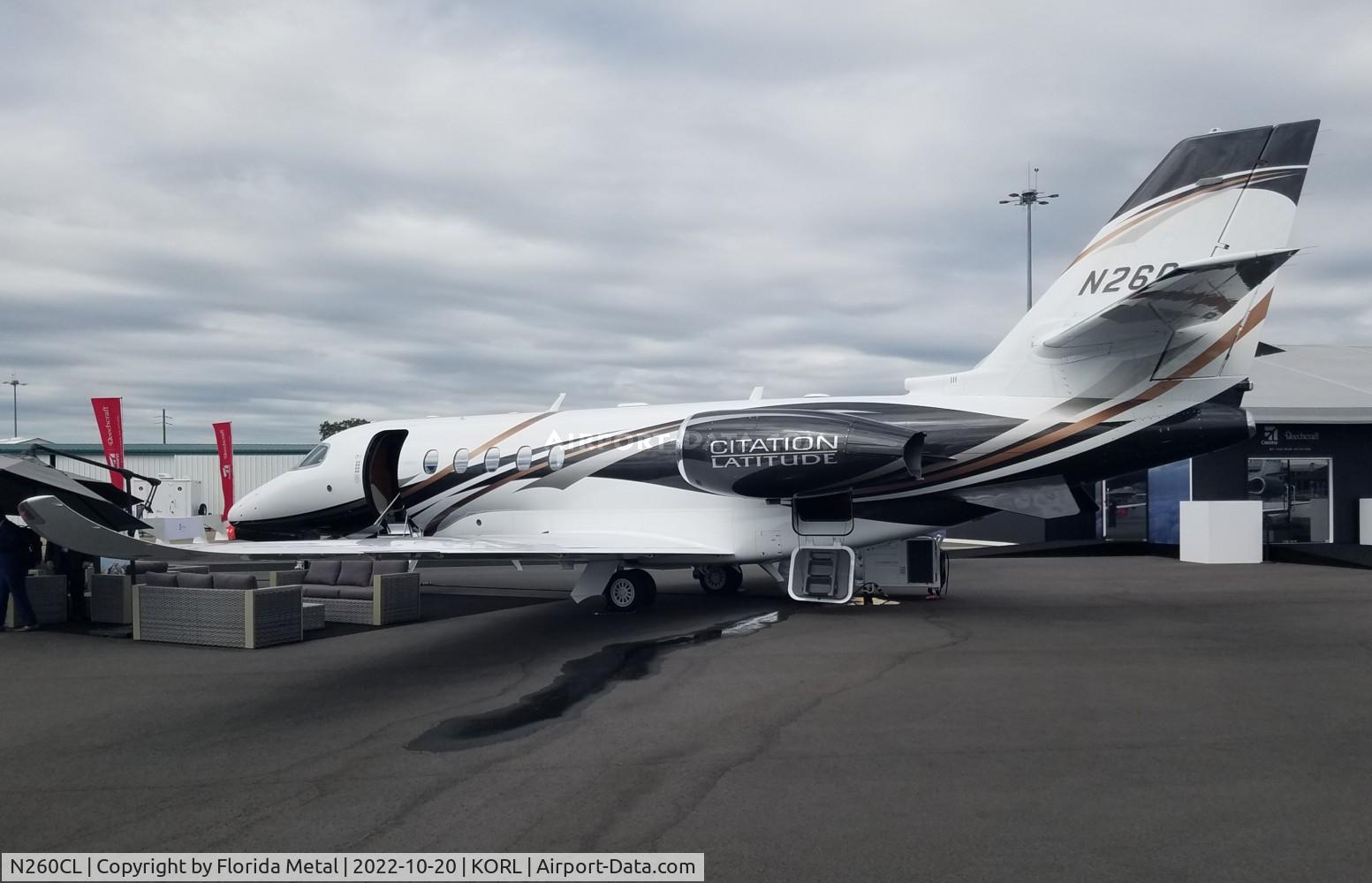 N260CL, 2021 Cessna 680A Citation Latitude C/N 680A0260, C680A zx