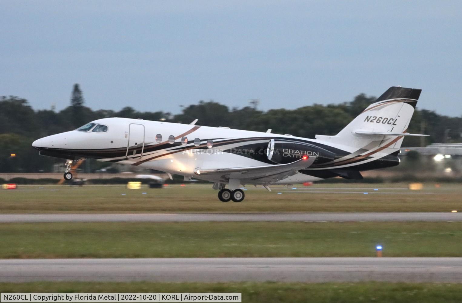 N260CL, 2021 Cessna 680A Citation Latitude C/N 680A0260, C680A zx