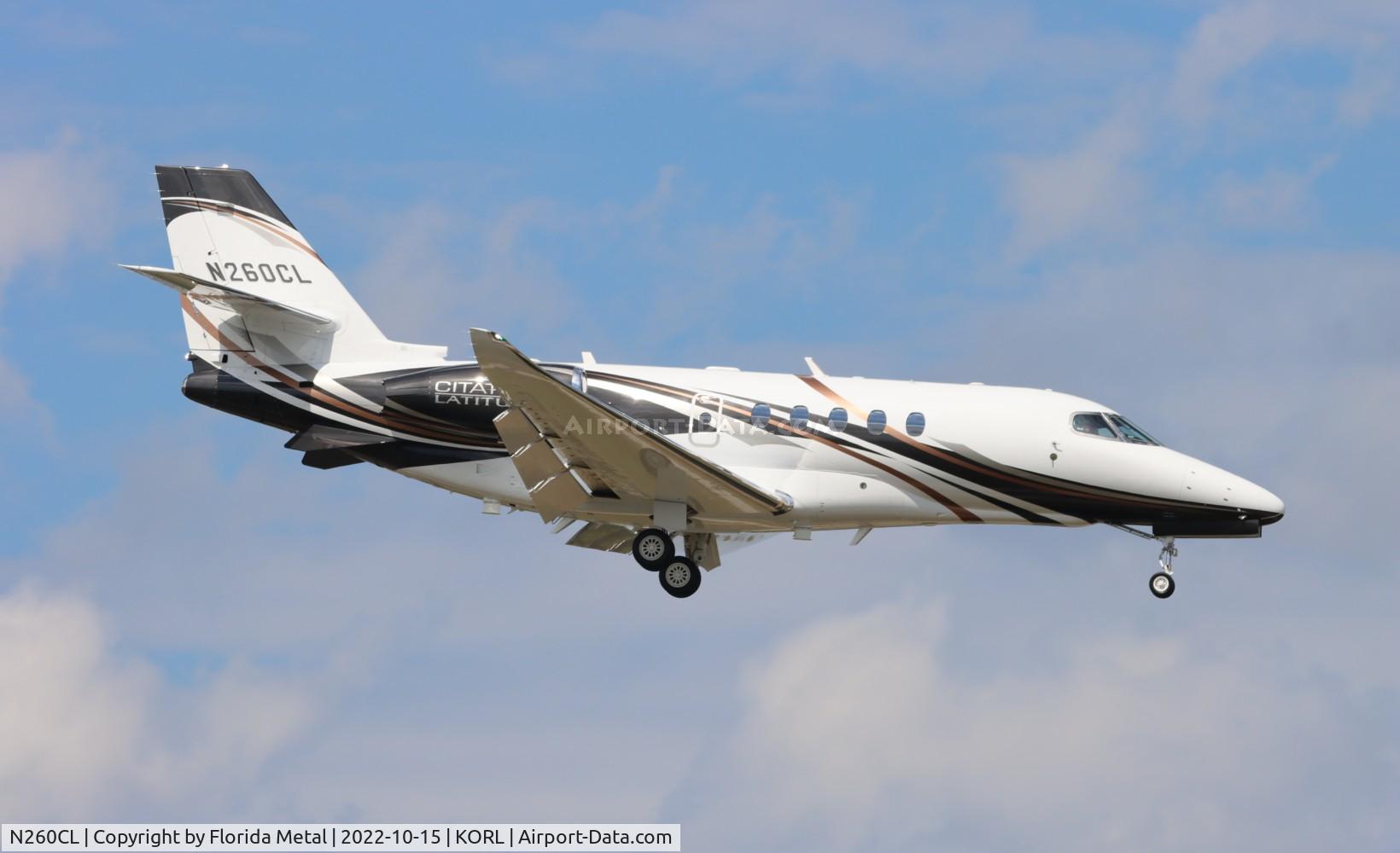 N260CL, 2021 Cessna 680A Citation Latitude C/N 680A0260, C680A zx
