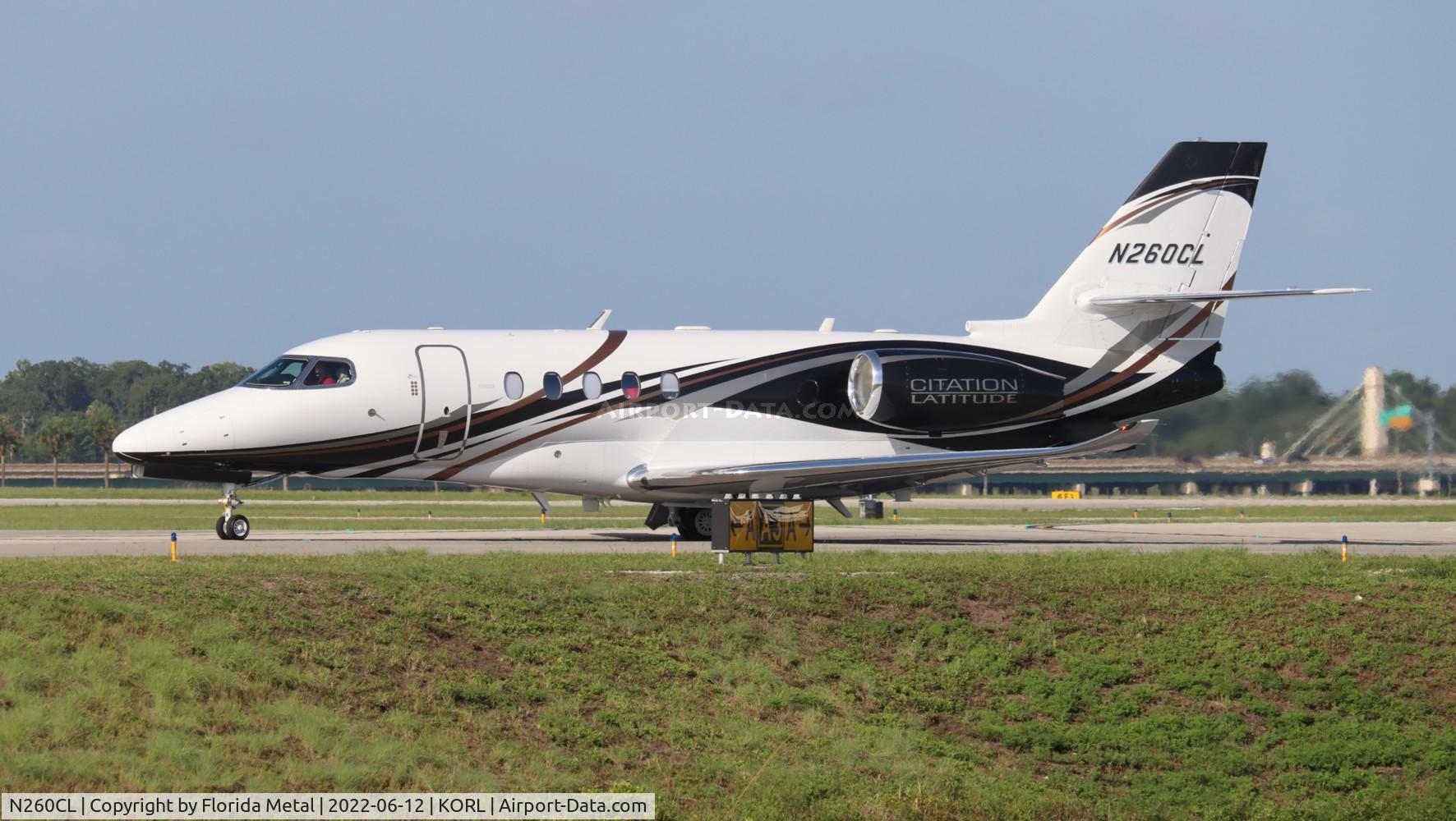 N260CL, 2021 Cessna 680A Citation Latitude C/N 680A0260, C680A zx
