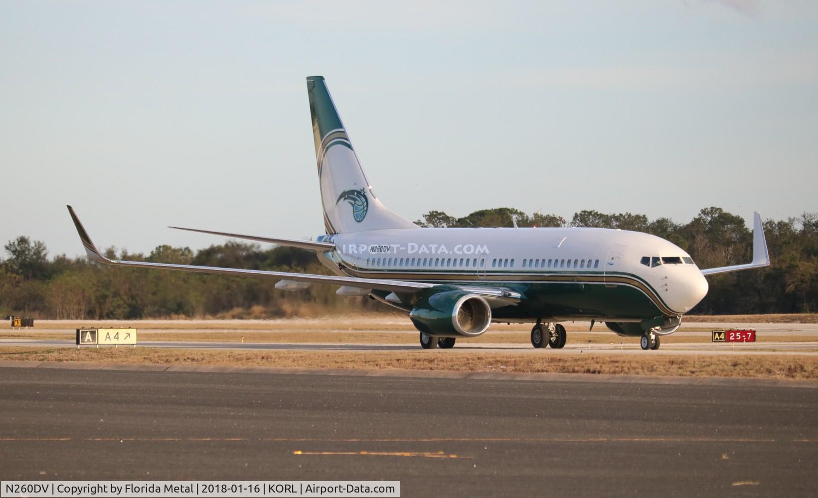 N260DV, 1998 Boeing 737-75T BBJ C/N 29142, BBJ zx