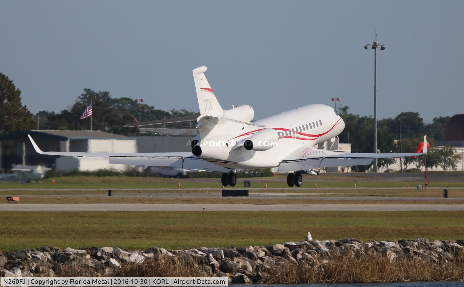 N260FJ, 2015 Dassault Falcon 7X C/N 260, NBAA 2016 zx