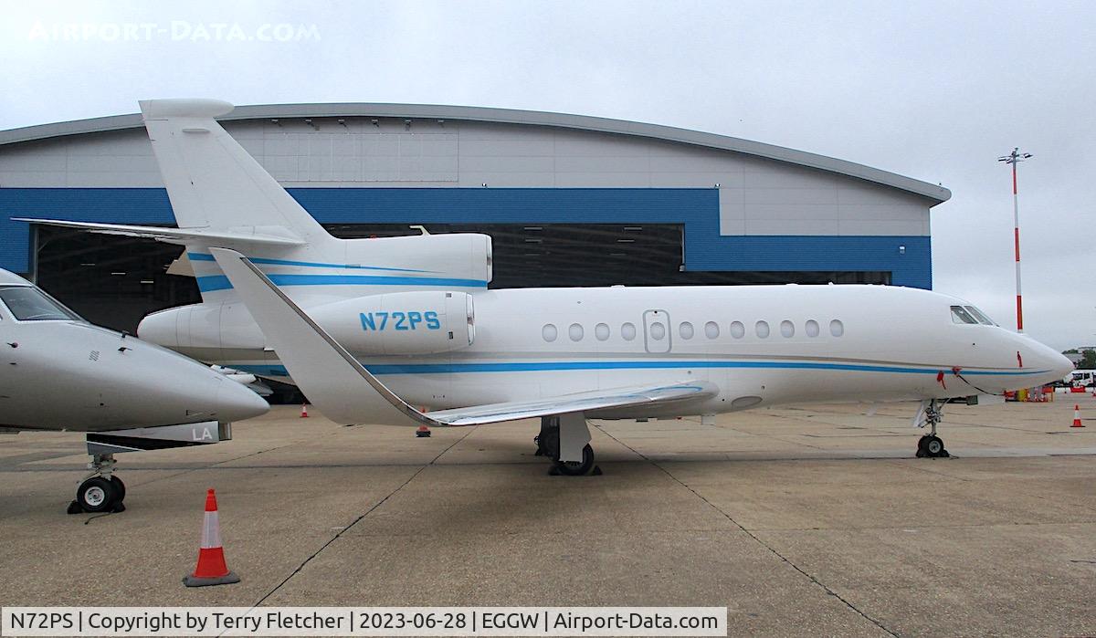 N72PS, 2015 Dassault Falcon 900LX C/N 290, At London Luton
