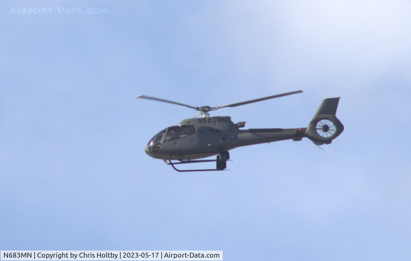 N683MN, 2014 Airbus Helicopters EC 130 T2 C/N 8020, Over Ash Canyon, Arizona