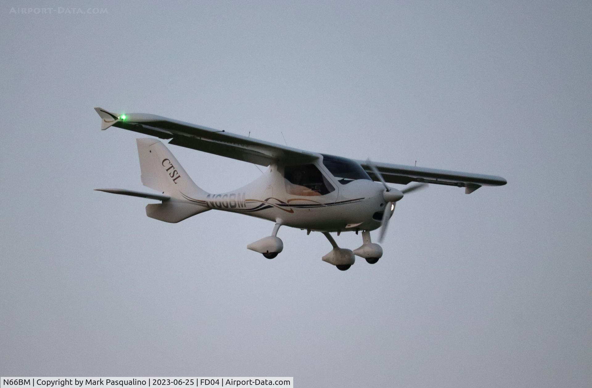 N66BM, 2022 Flight Design CTSW C/N D-21-01-10, Flight Design CTSW