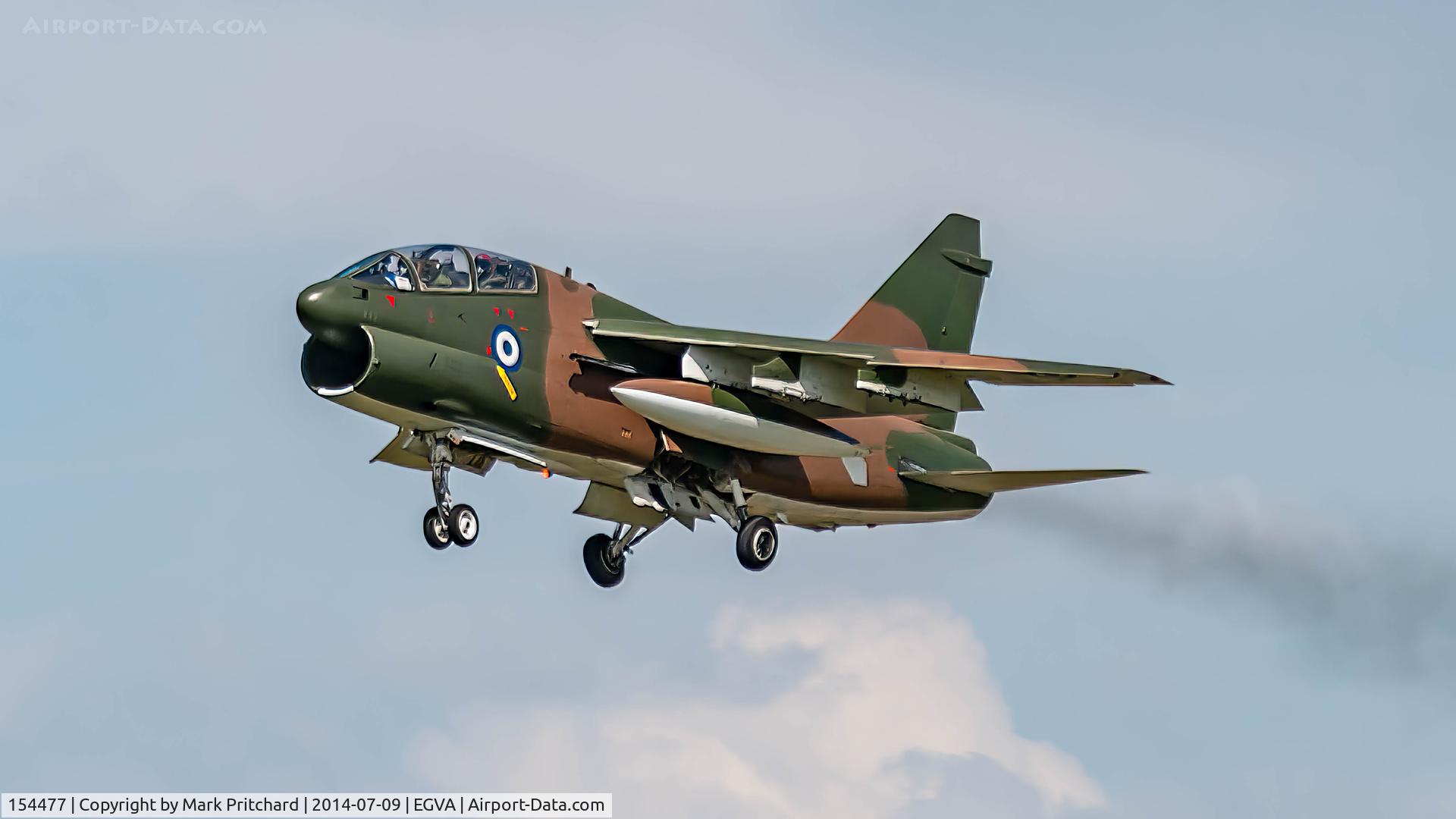 154477, LTV TA-7C Corsair II C/N B-117, RIAT 2014