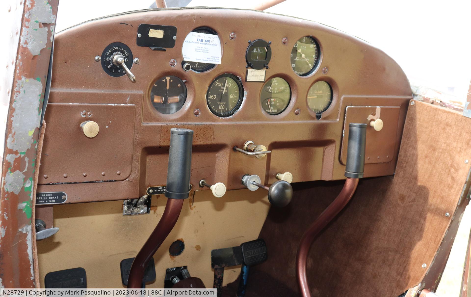 N28729, 1940 Luscombe 8A C/N 1490, Luscombe 8A