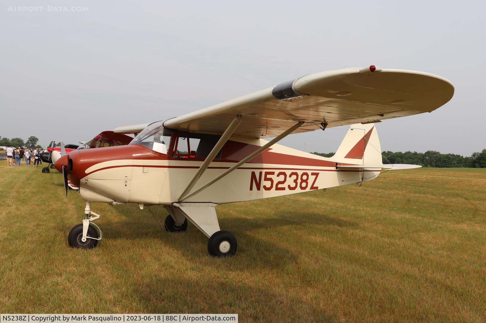 N5238Z, 1961 Piper PA-22-108 Colt C/N 22-8918, Piper PA-22-108