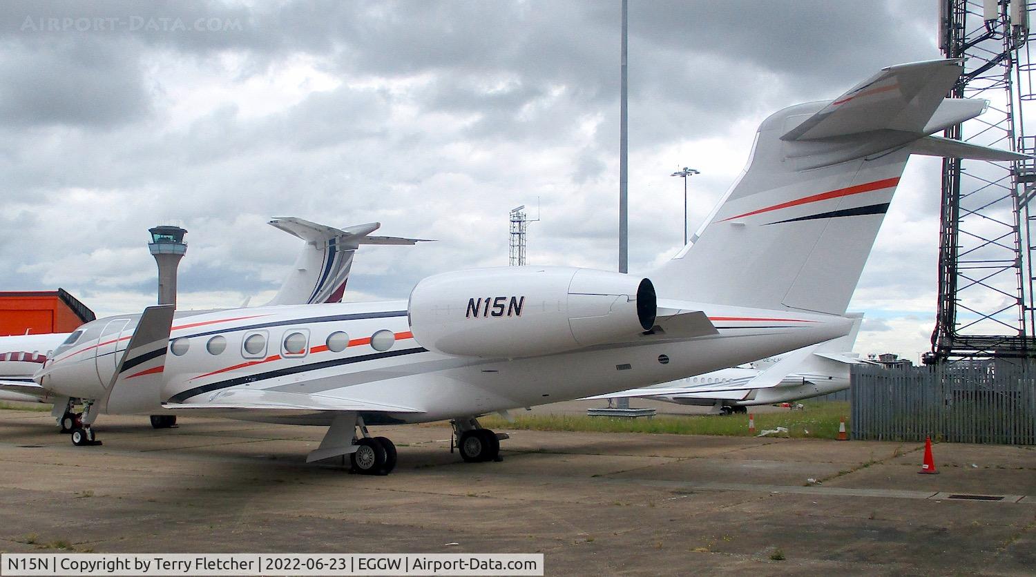N15N, 2021 Gulfstream GVII (G500) C/N 72091, At Luton Airport
