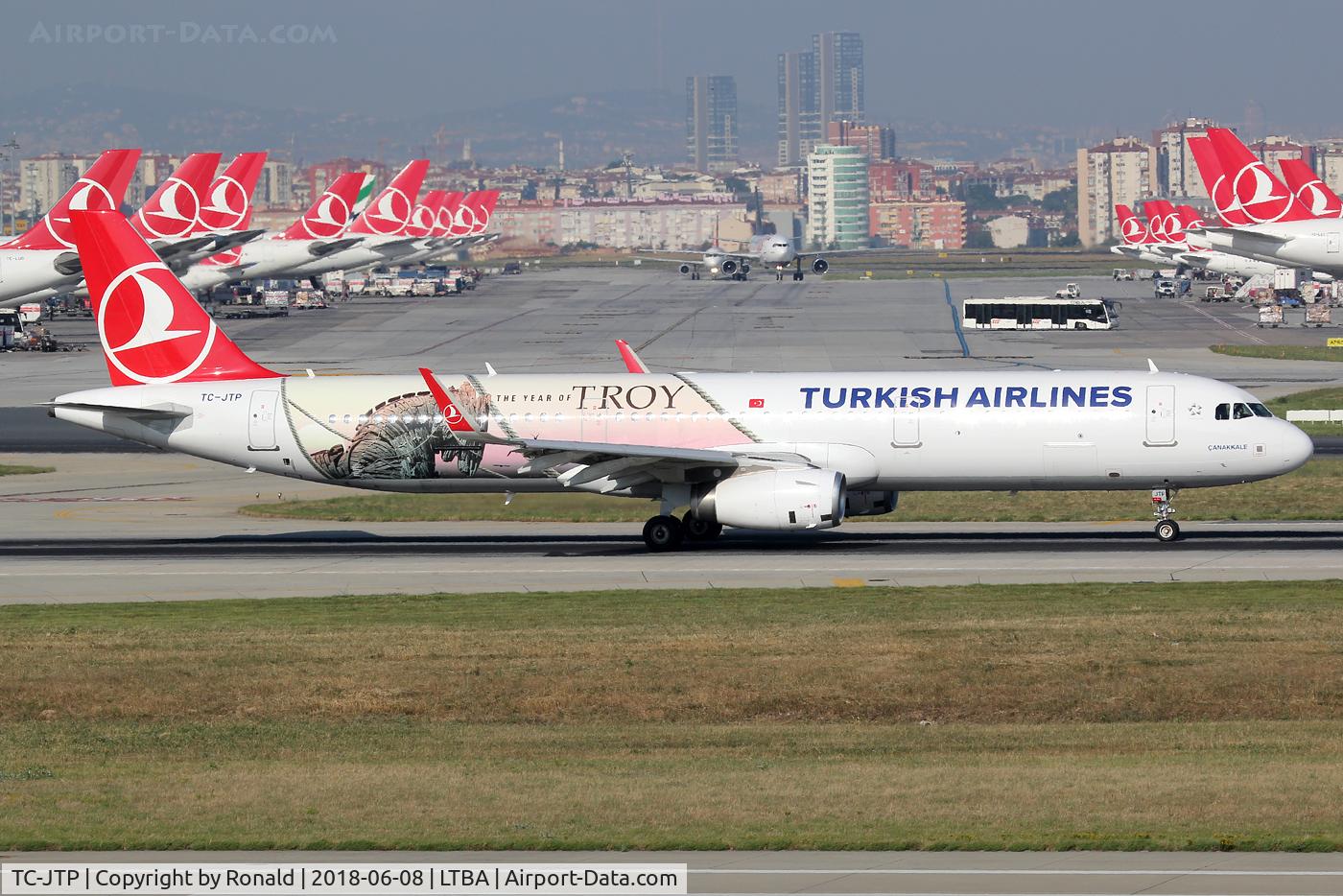 TC-JTP, 2017 Airbus A321-231 C/N 7516, at ist
