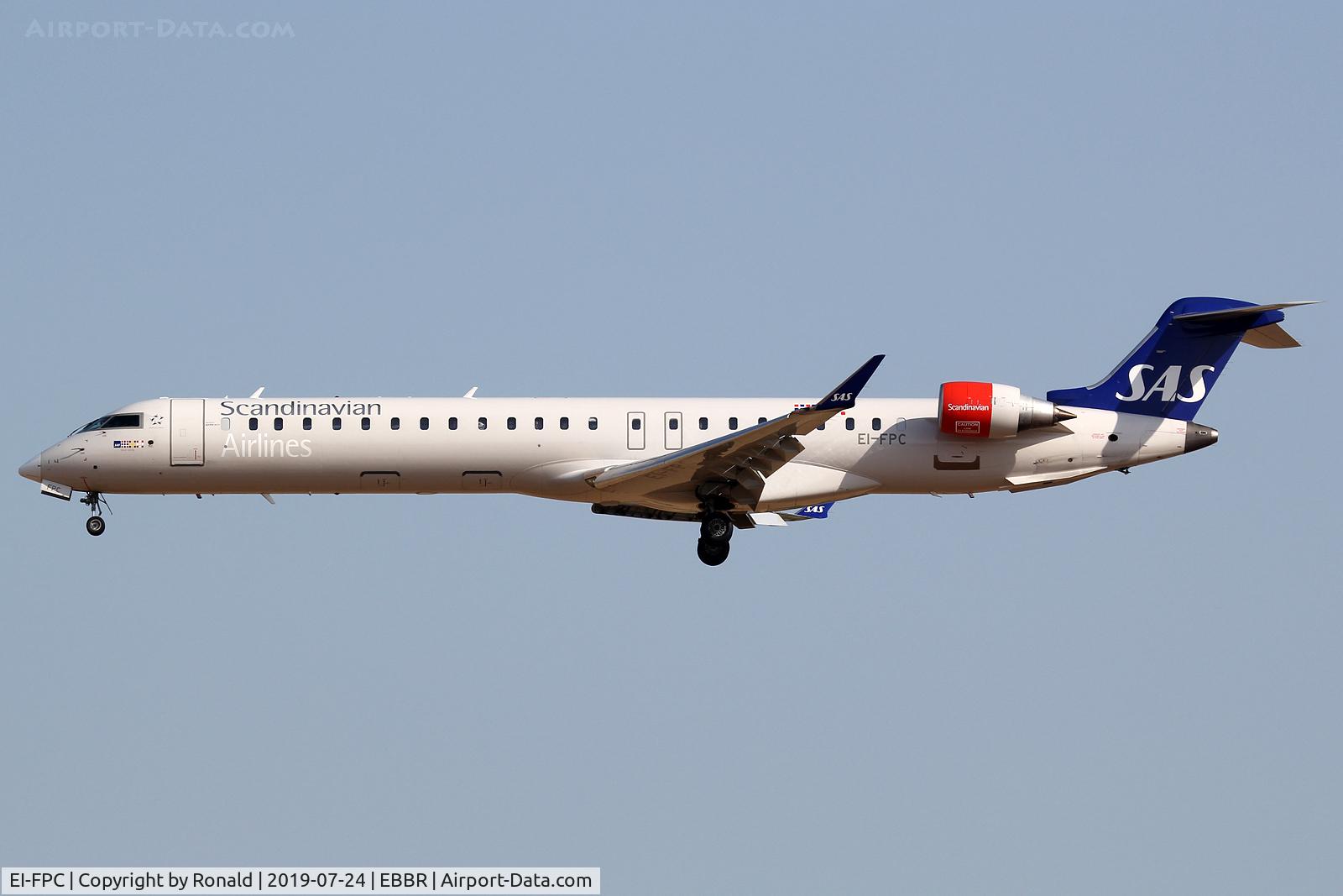 EI-FPC, 2016 Bombardier CRJ-900LR (CL-600-2D24) C/N 15400, at bru