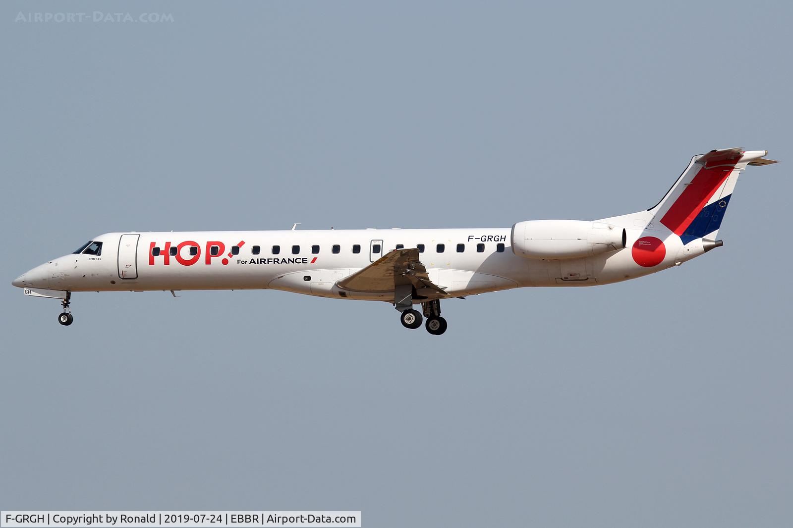 F-GRGH, 1999 Embraer EMB-145EU (ERJ-145EU) C/N 145120, at bru