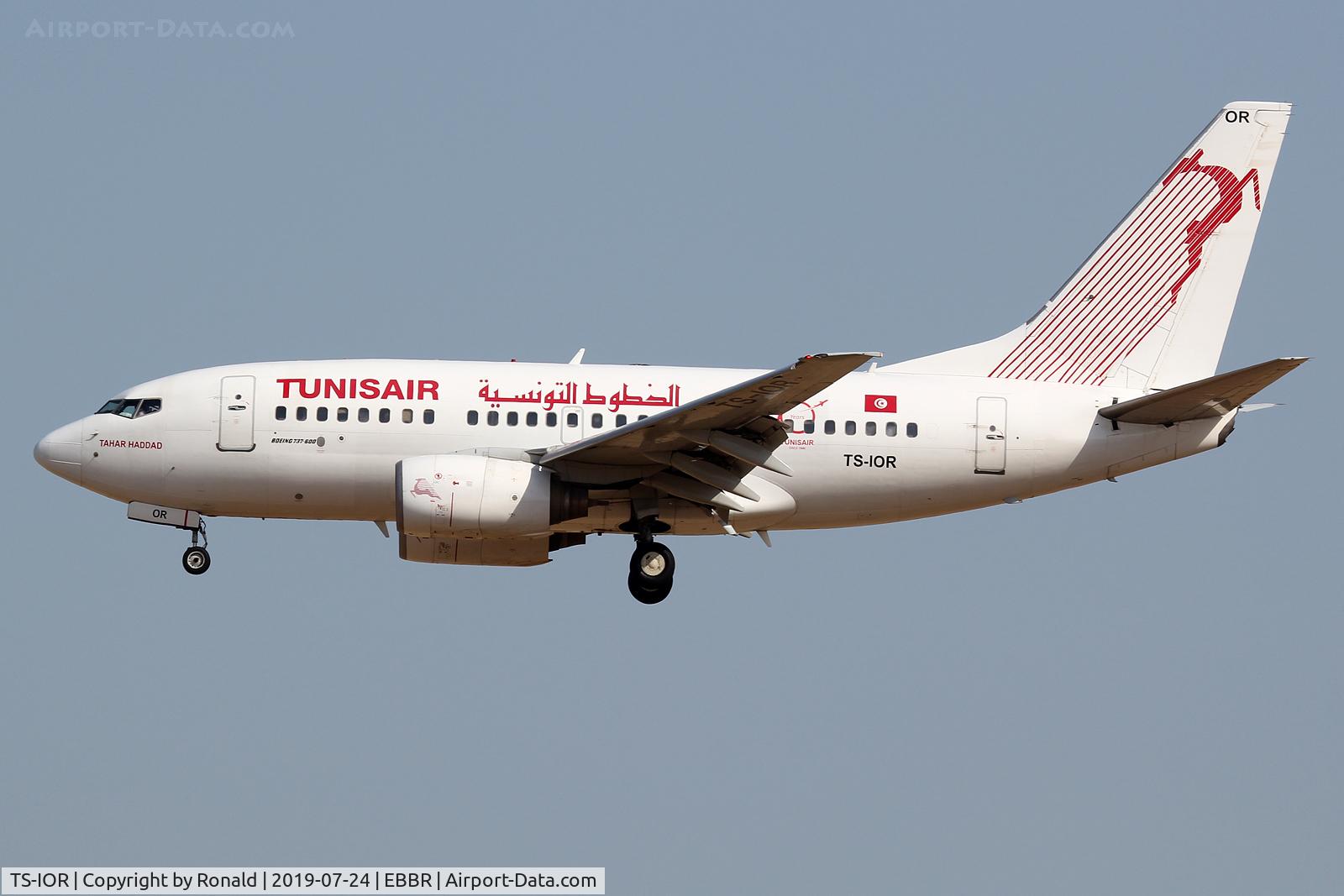 TS-IOR, 2001 Boeing 737-6H3 C/N 29502, at bru