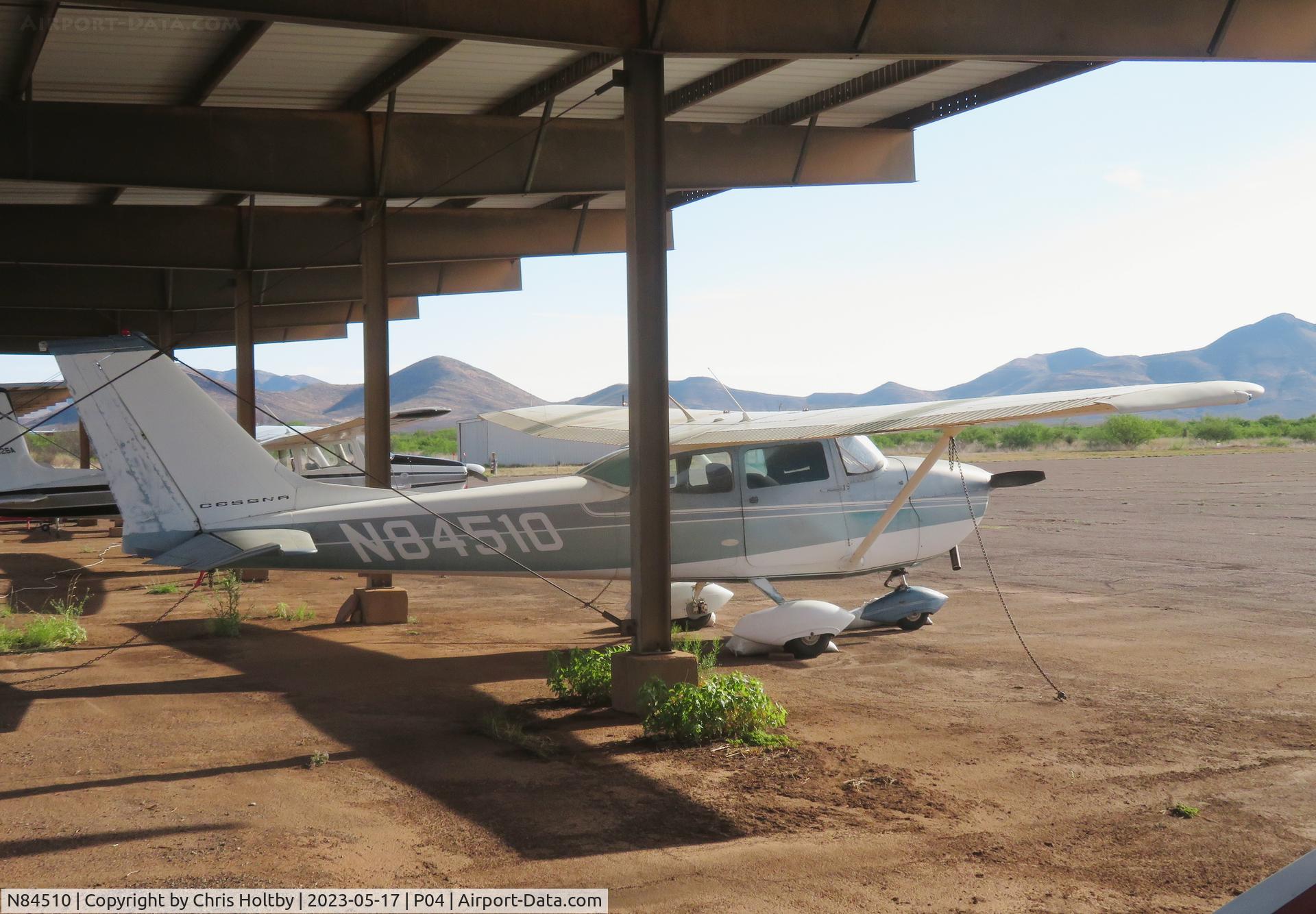 N84510, 1969 Cessna 172K Skyhawk C/N 17258503, Parked at Bizbee Municipal Airport, Arizona