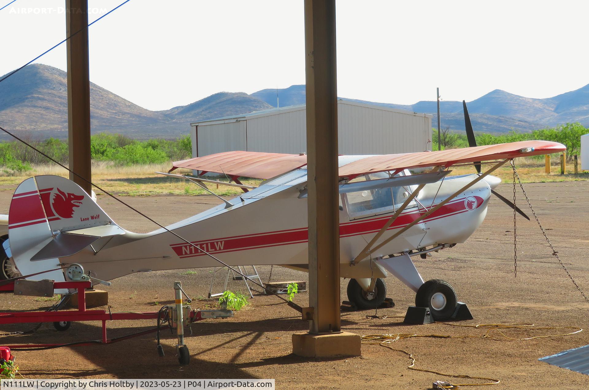 N111LW, 1996 Zeitz Brett N Avid Flyer C/N 862, Avid Flyer parked at Bizbee Municipal Airport, Arizona