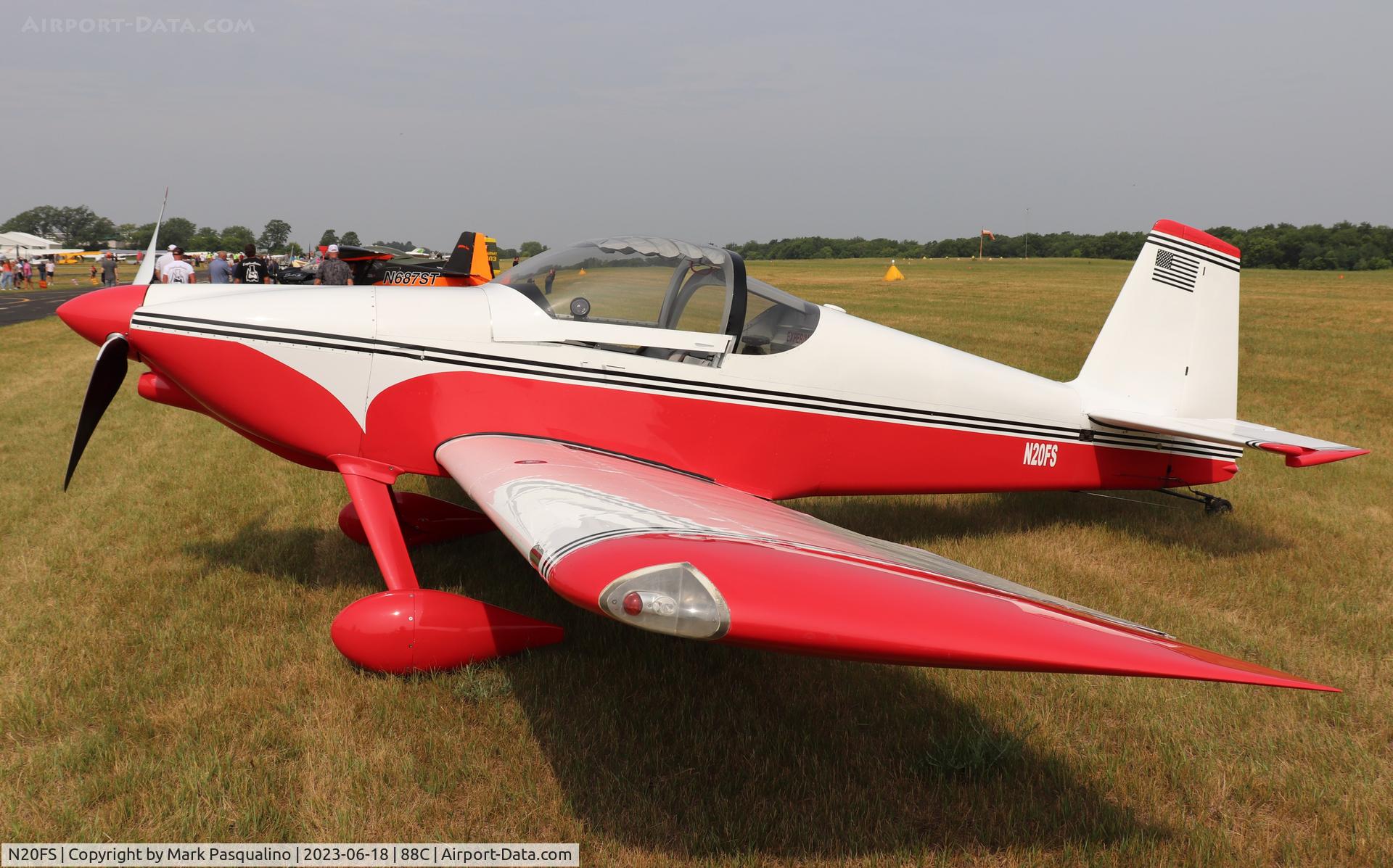 N20FS, 2002 Vans RV-6 C/N 23122, Vans RV-6