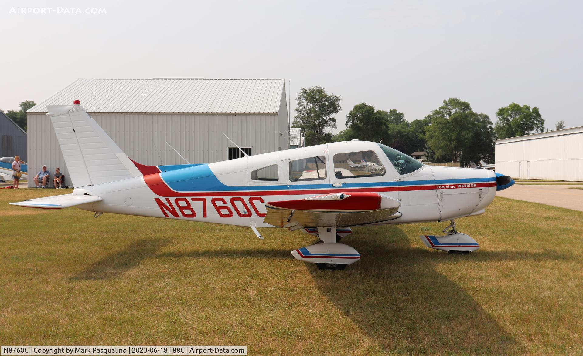 N8760C, 1976 Piper PA-28-151 C/N 28-7615126, Piper PA-28-151