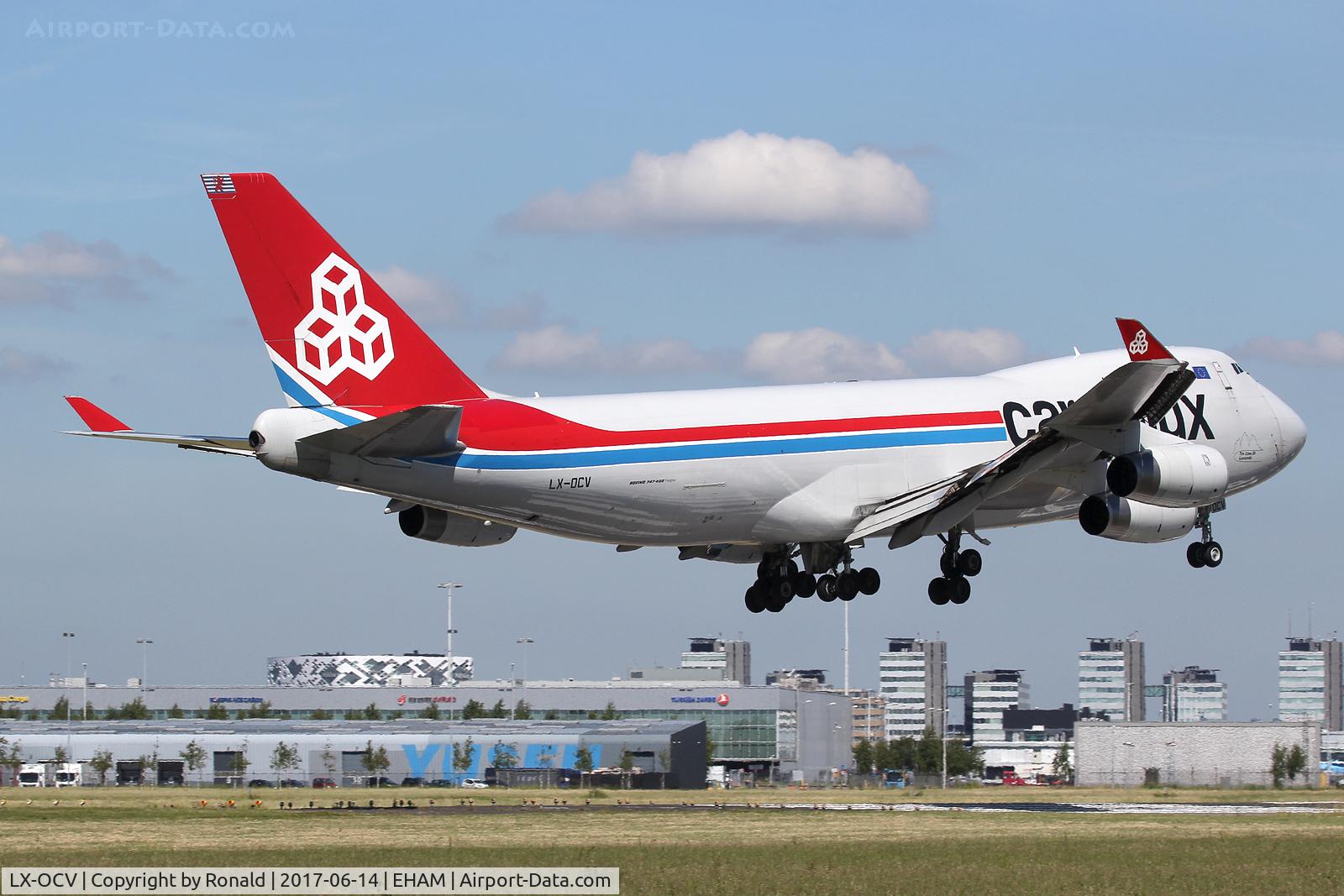 LX-OCV, 1999 Boeing 747-4R7F/SCD C/N 29731, at spl