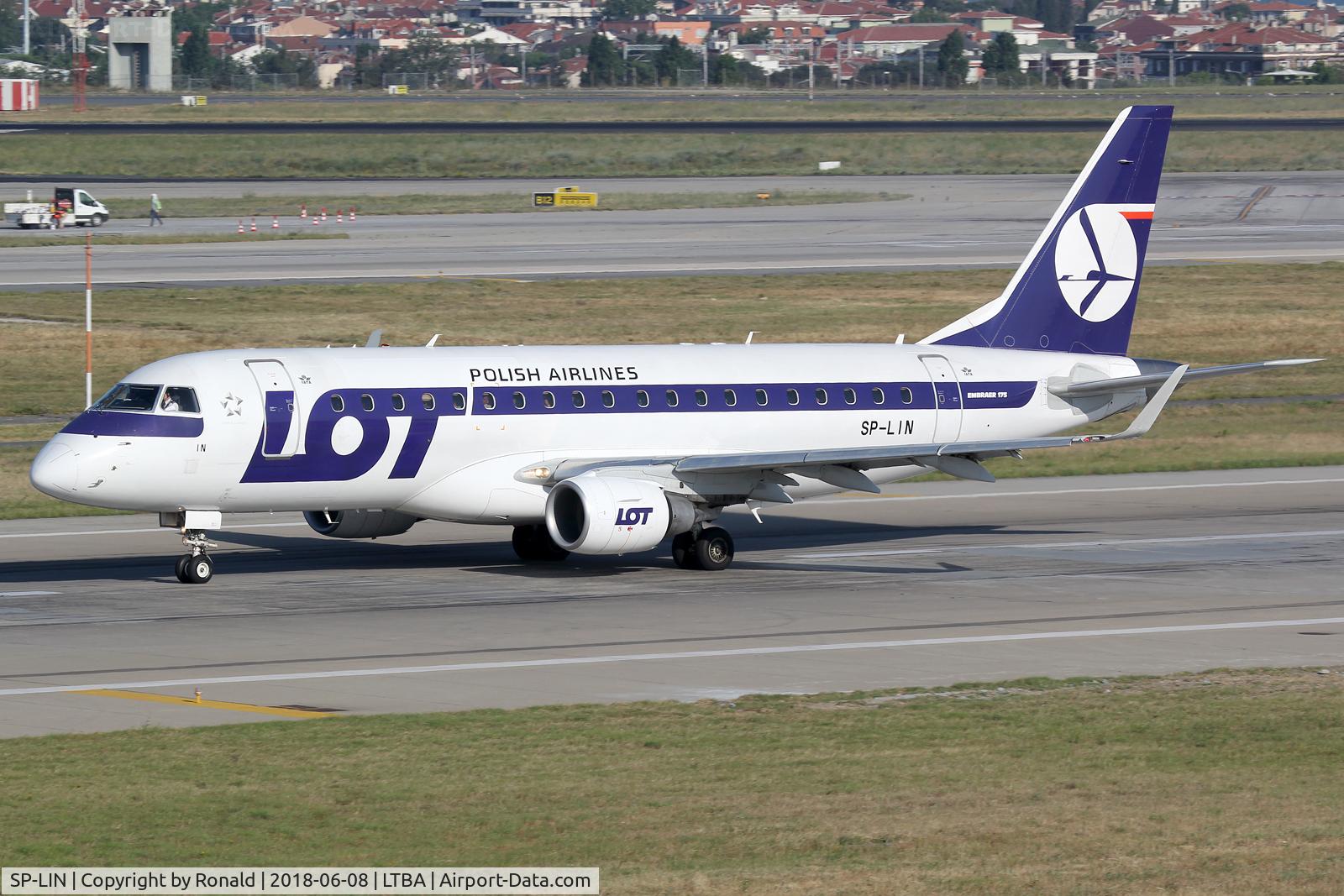 SP-LIN, 2010 Embraer 175LR (ERJ-170-200LR) C/N 17000313, at ist