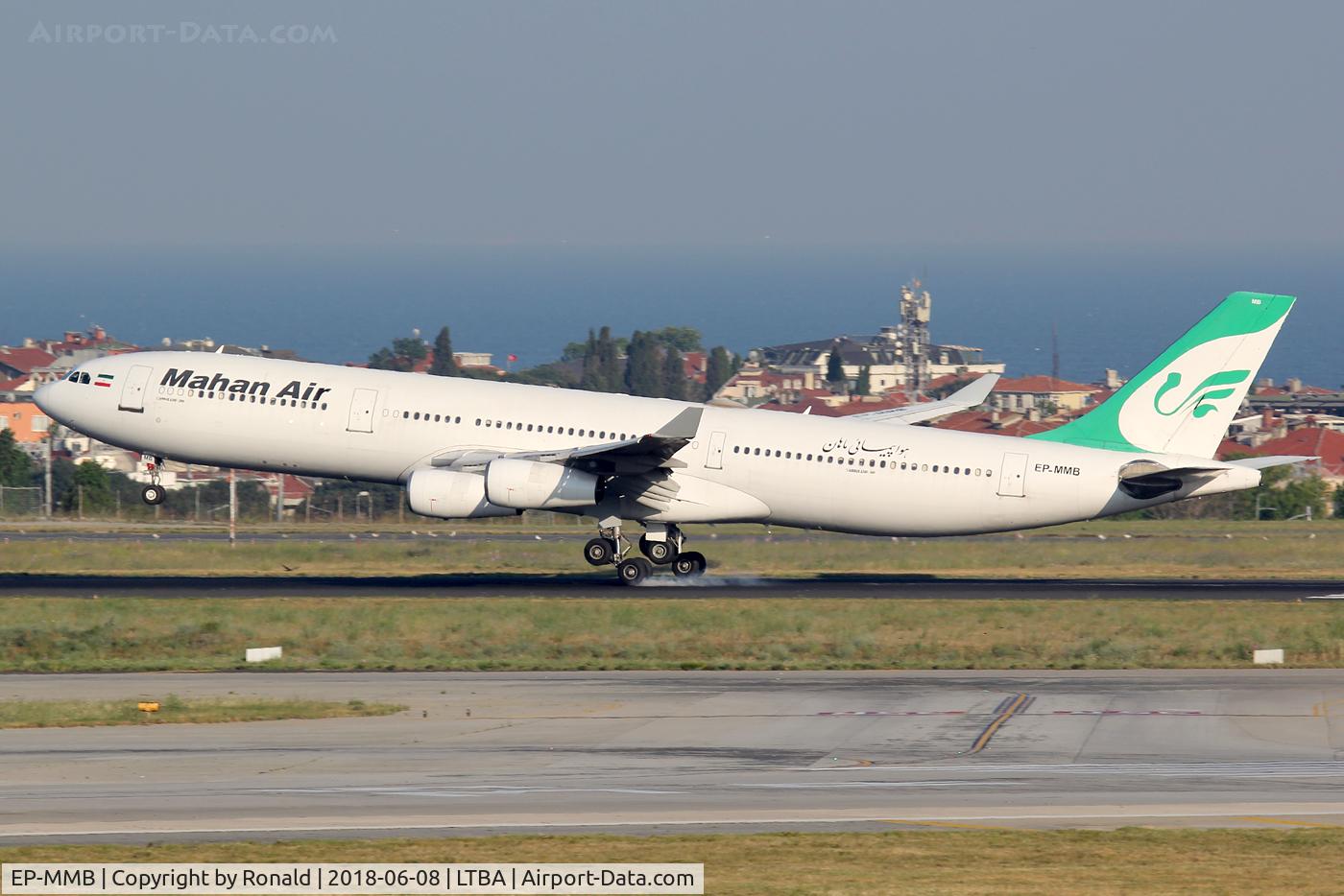 EP-MMB, 1993 Airbus A340-311 C/N 020, at ist