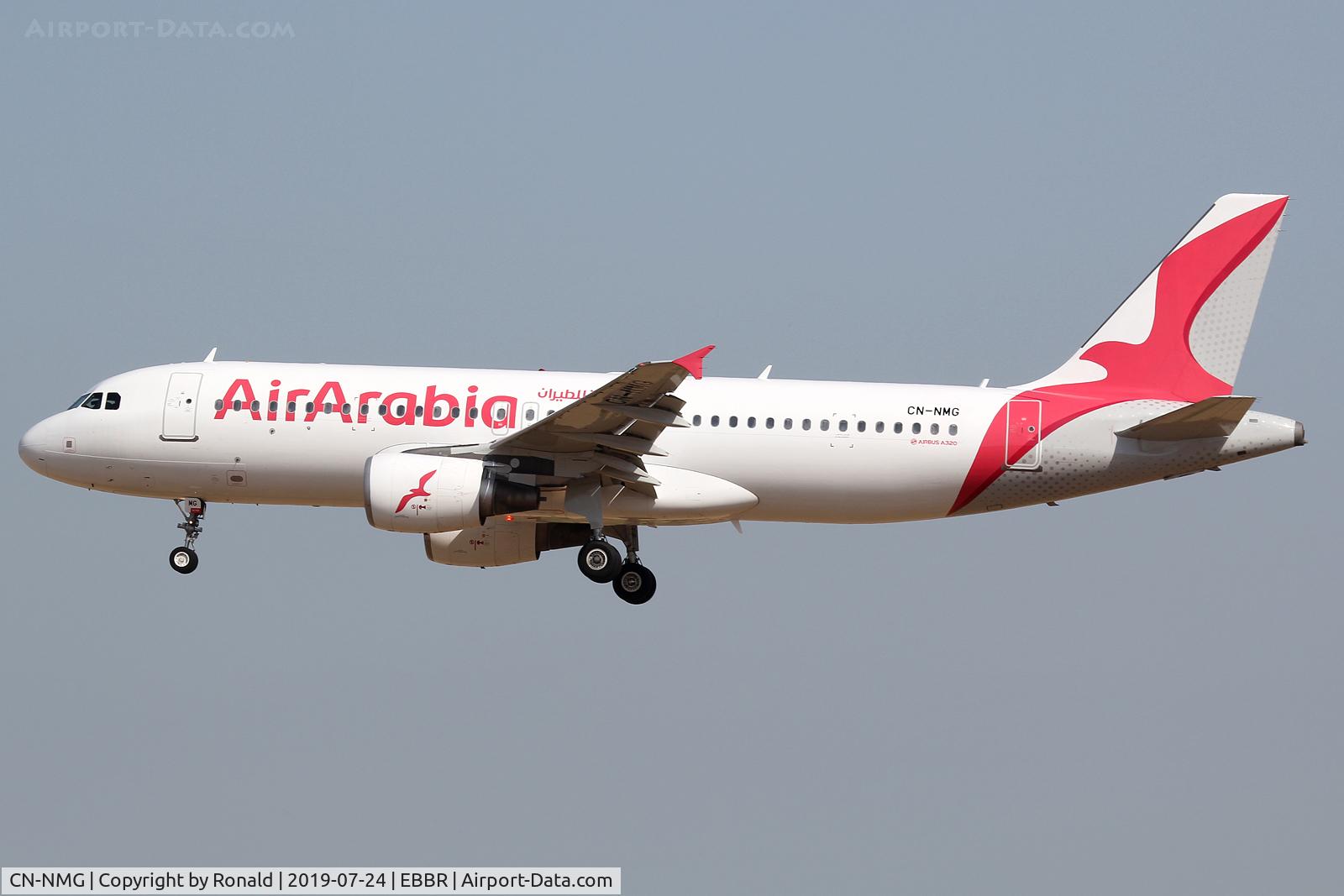 CN-NMG, 2011 Airbus A320-214 C/N 4568, at bru