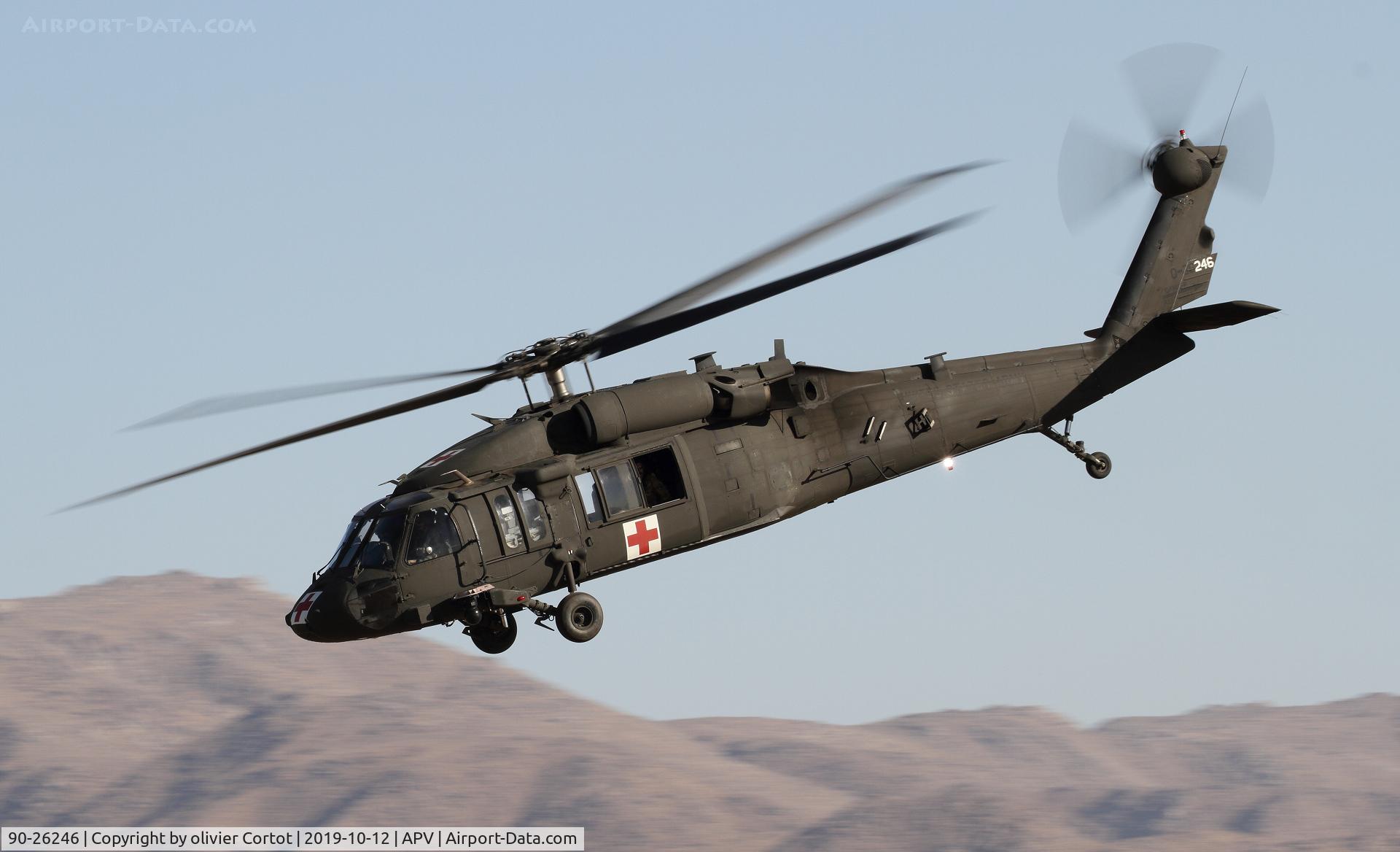 90-26246, 1990 Sikorsky UH-60L Black Hawk C/N 70-1473, Apple valley airshow 2019