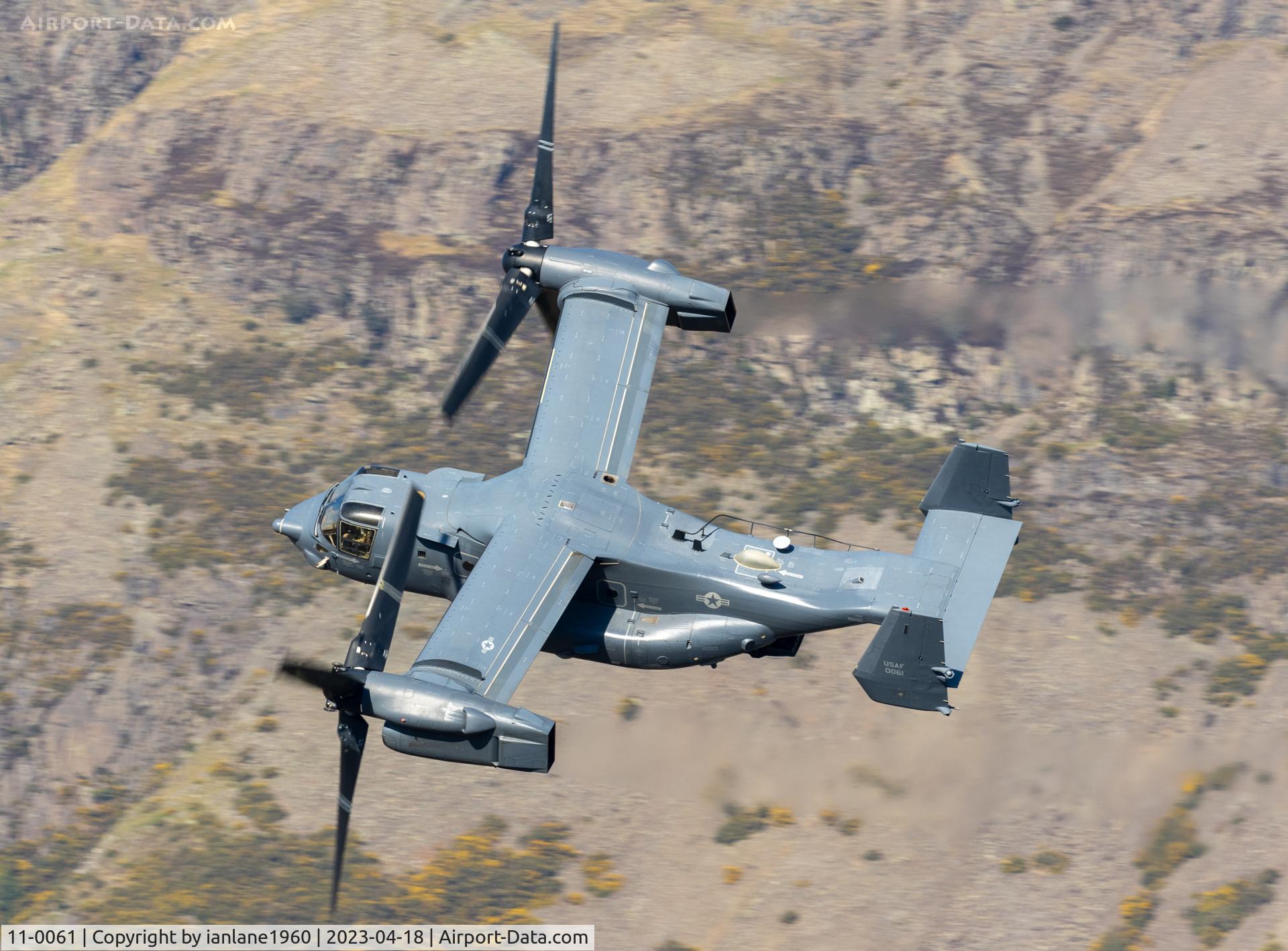 11-0061, 2011 Bell-Boeing CV-22B Osprey C/N D1041, LFA17-Thirlmere