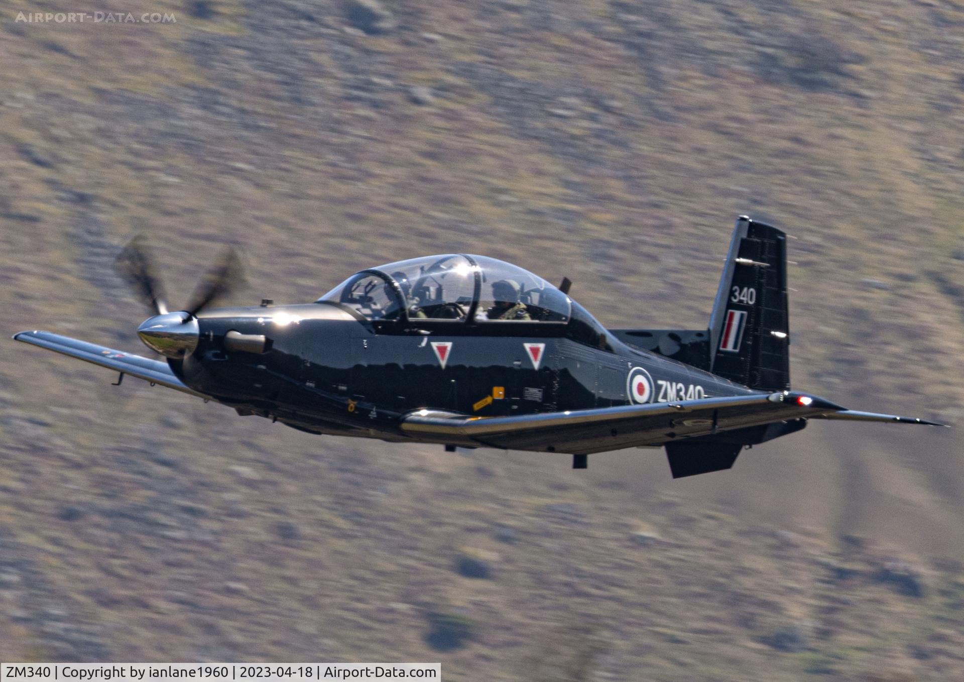 ZM340, 2020 Beechcraft T-6C Texan T.1 C/N PM-137, LFA17 - Thirlmere