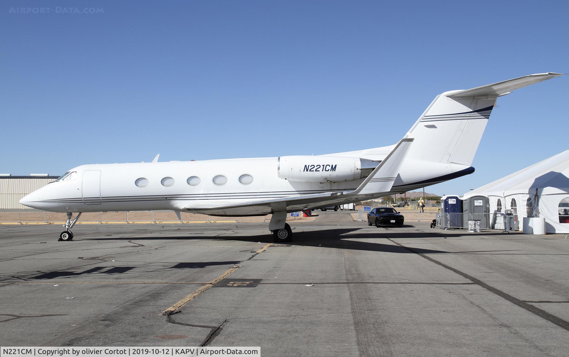 N221CM, 1982 Gulfstream Aerospace G-1159A Gulfstream III C/N 343, Apple valley airshow 2019